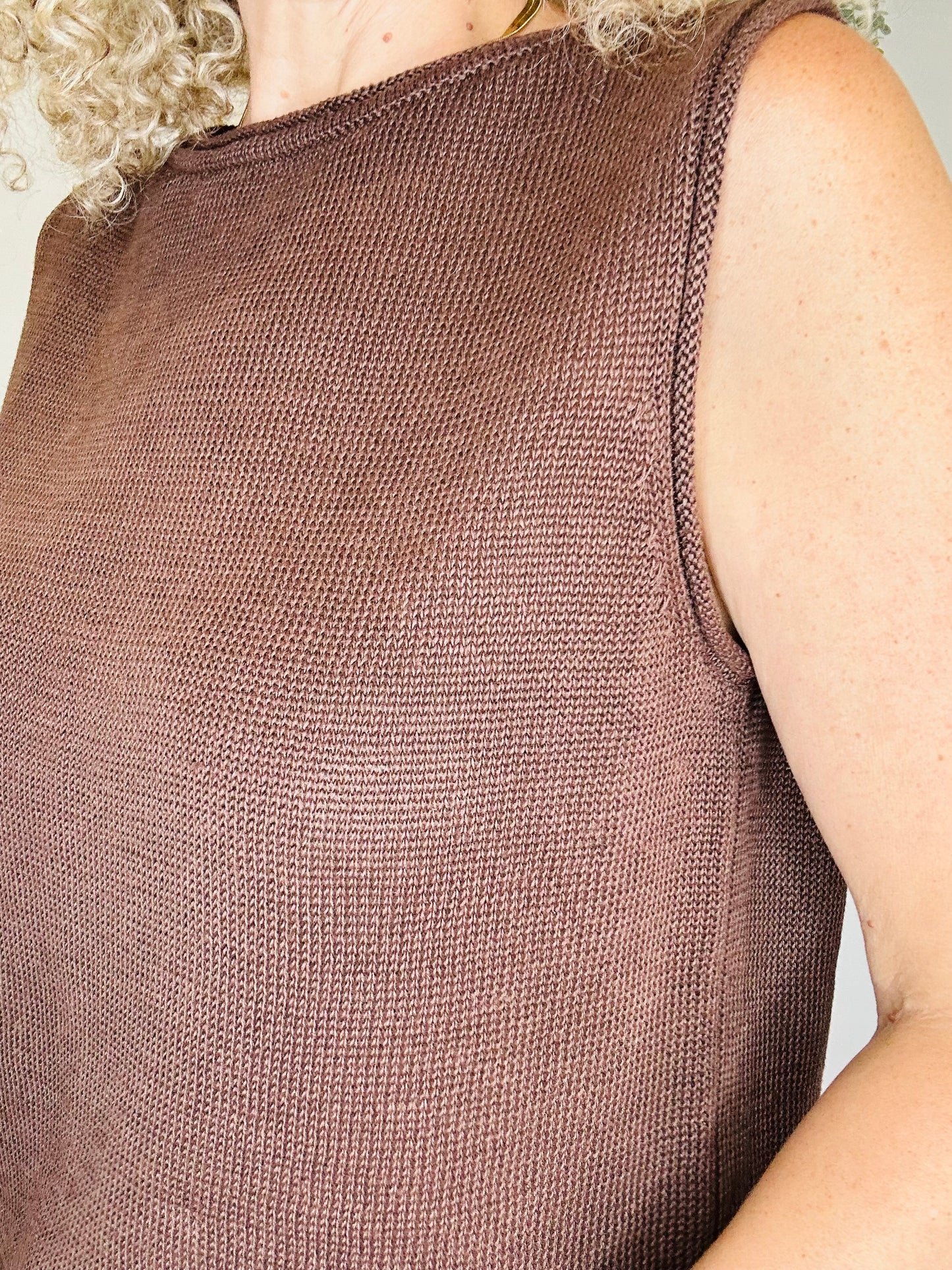Knitted Tank - Size S