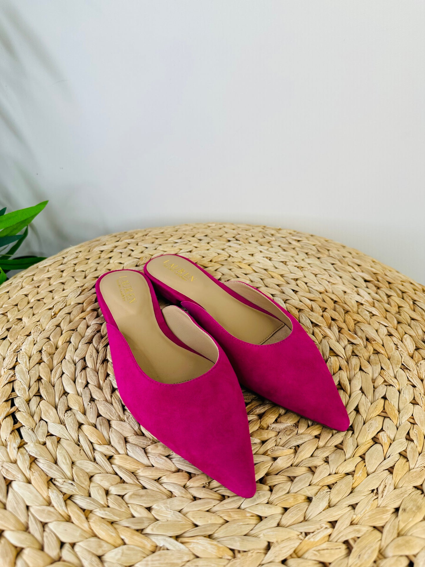 Suede Mules - Size 38.5