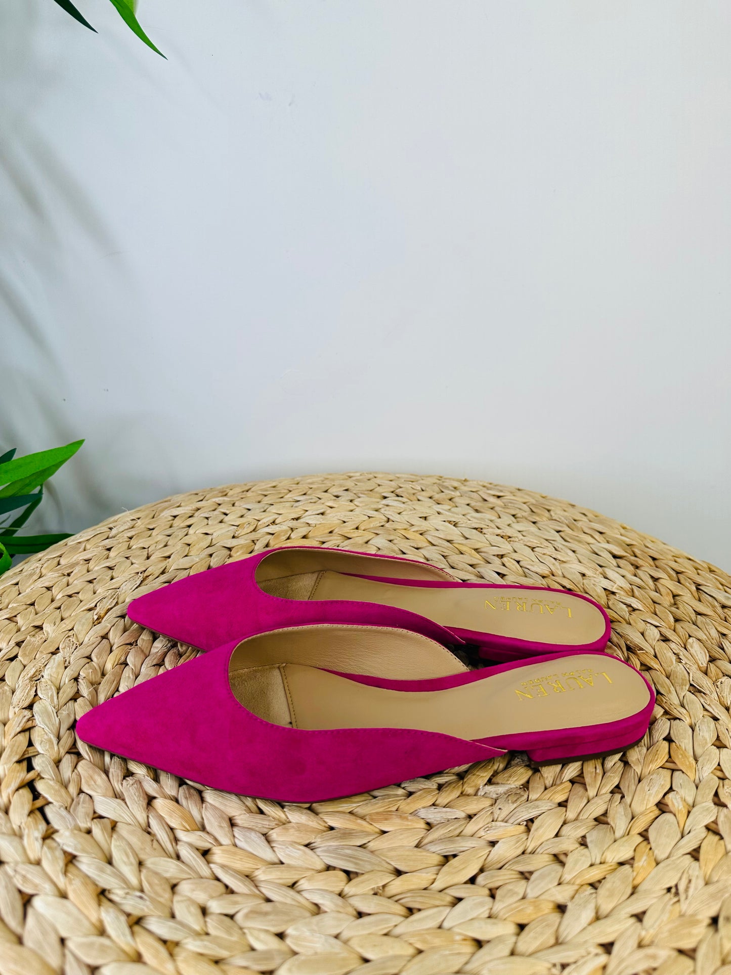Suede Mules - Size 38.5