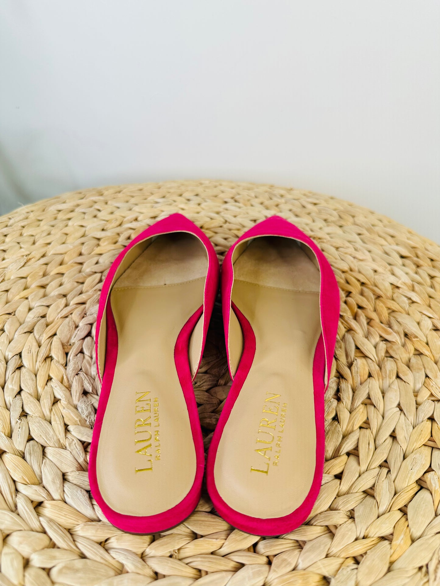 Suede Mules - Size 38.5