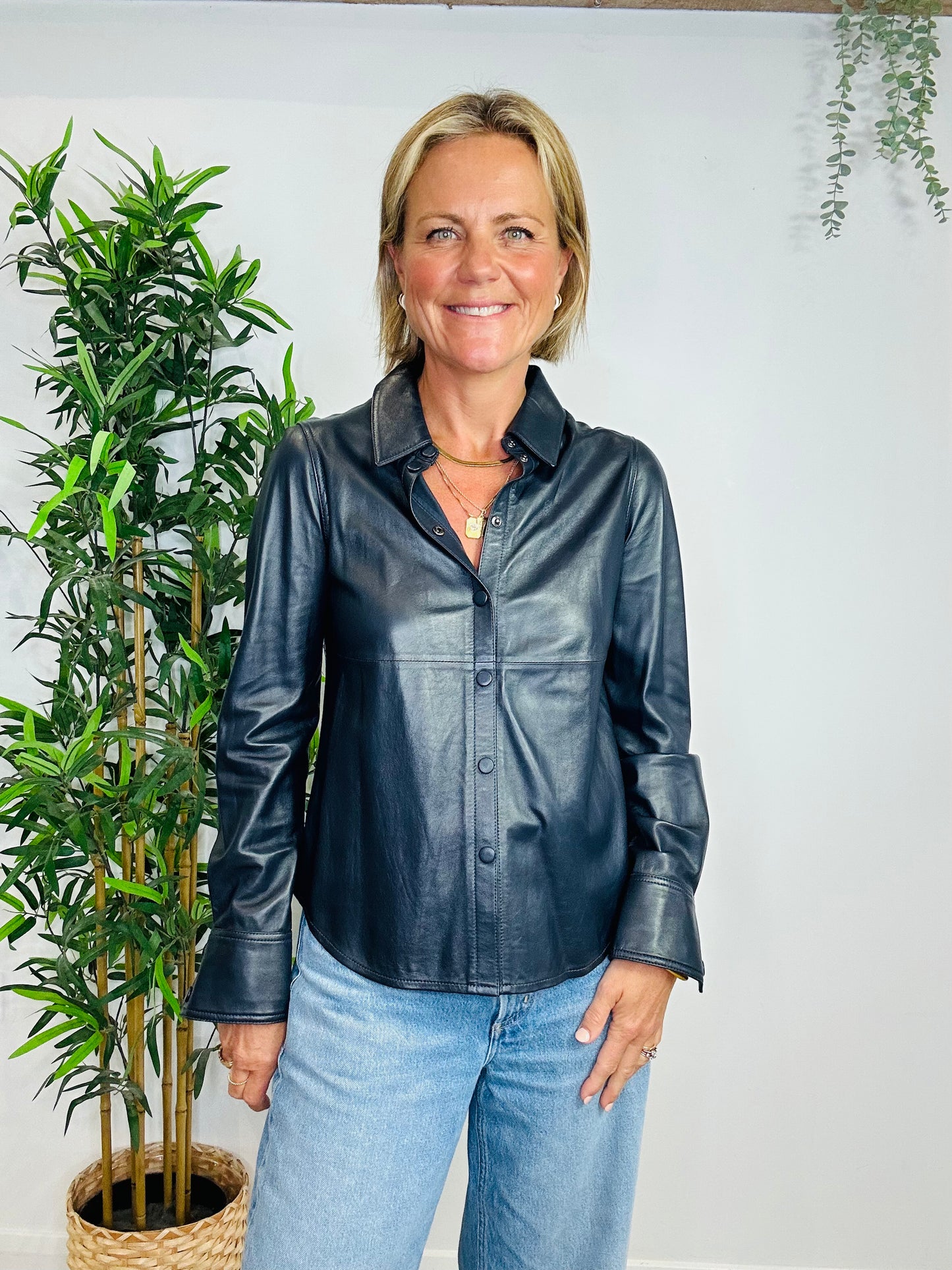 Leather Shirt - Size 1