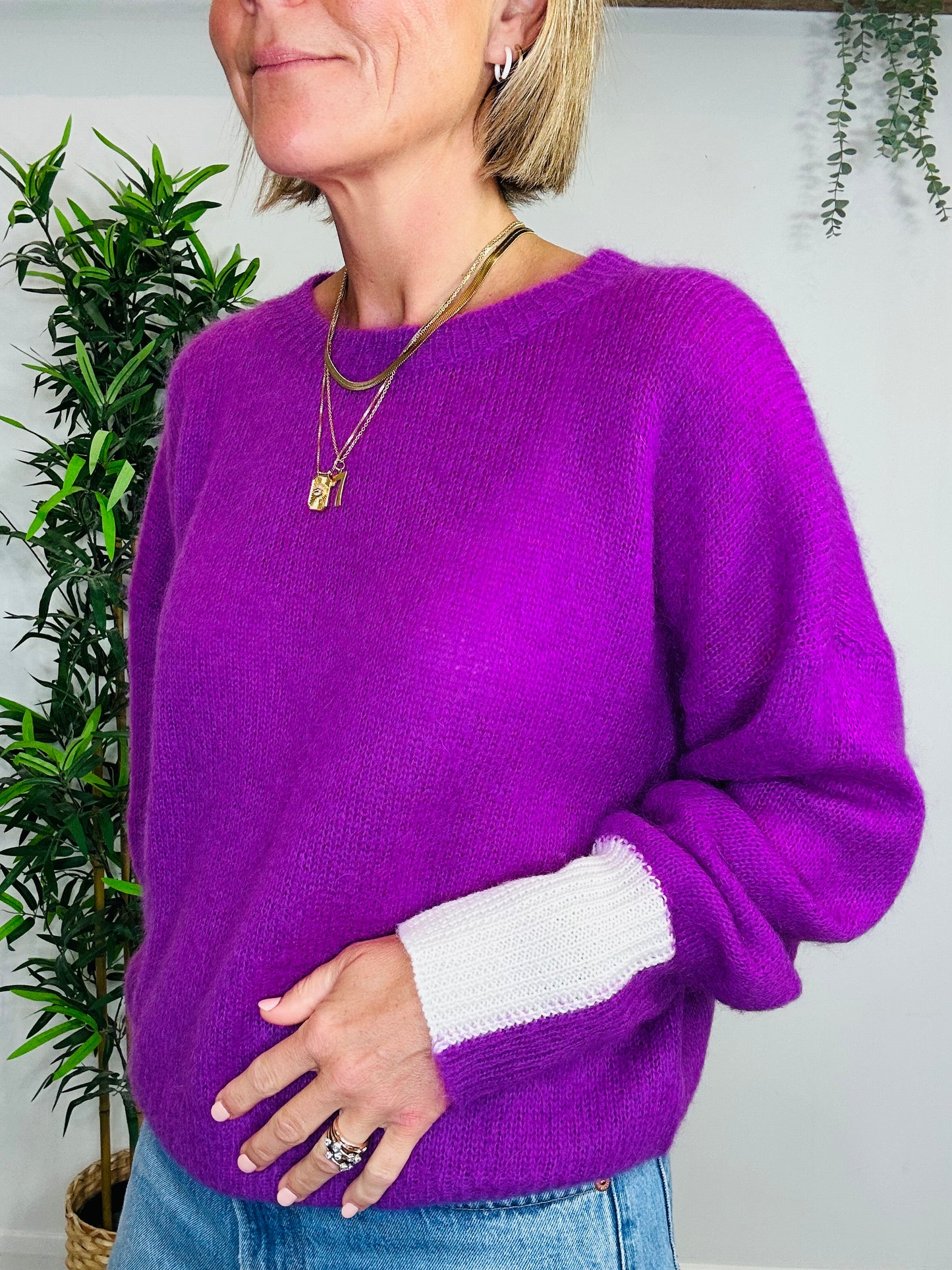 Mohair Jumper - Size L
