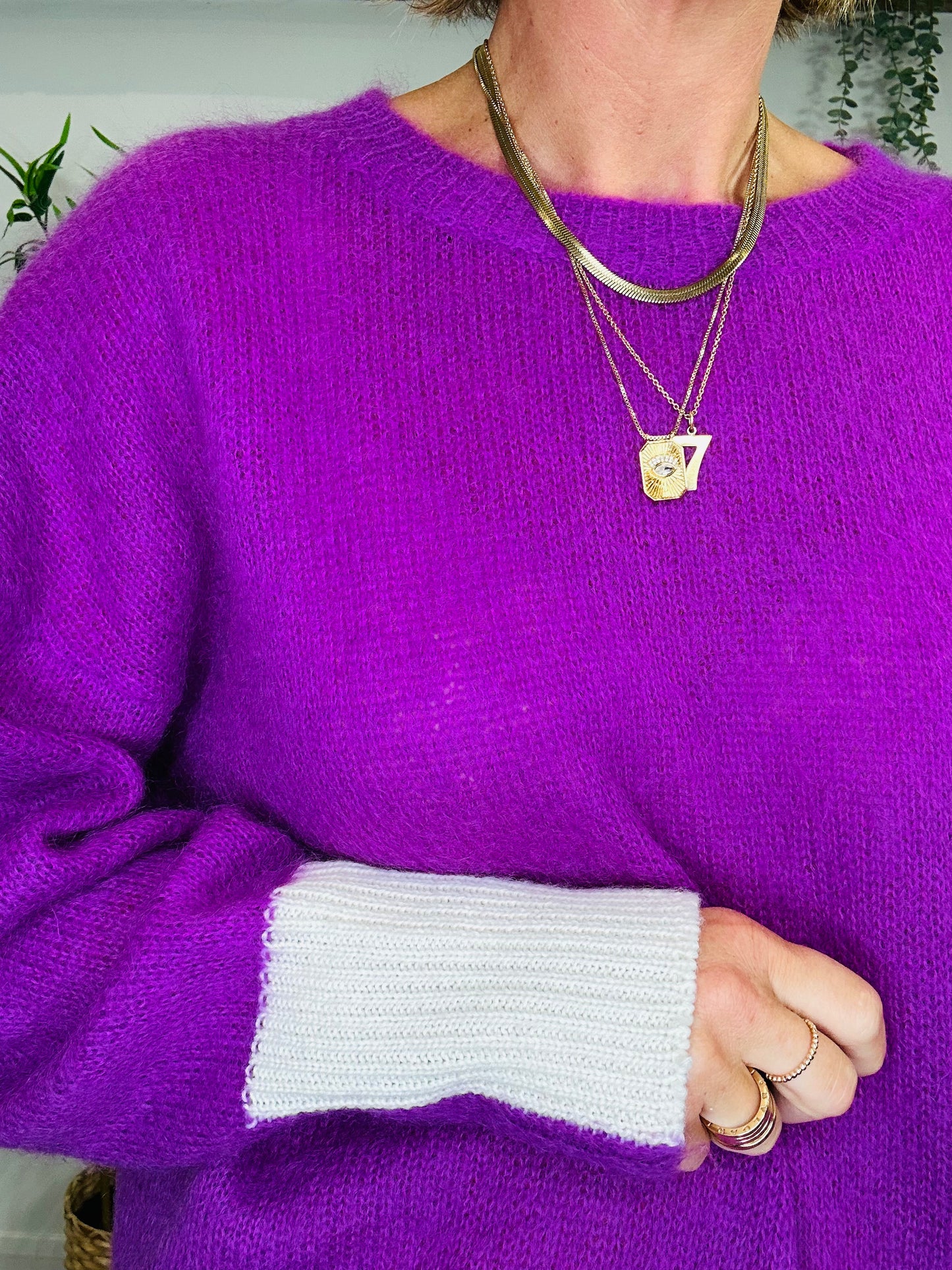 Mohair Jumper - Size L