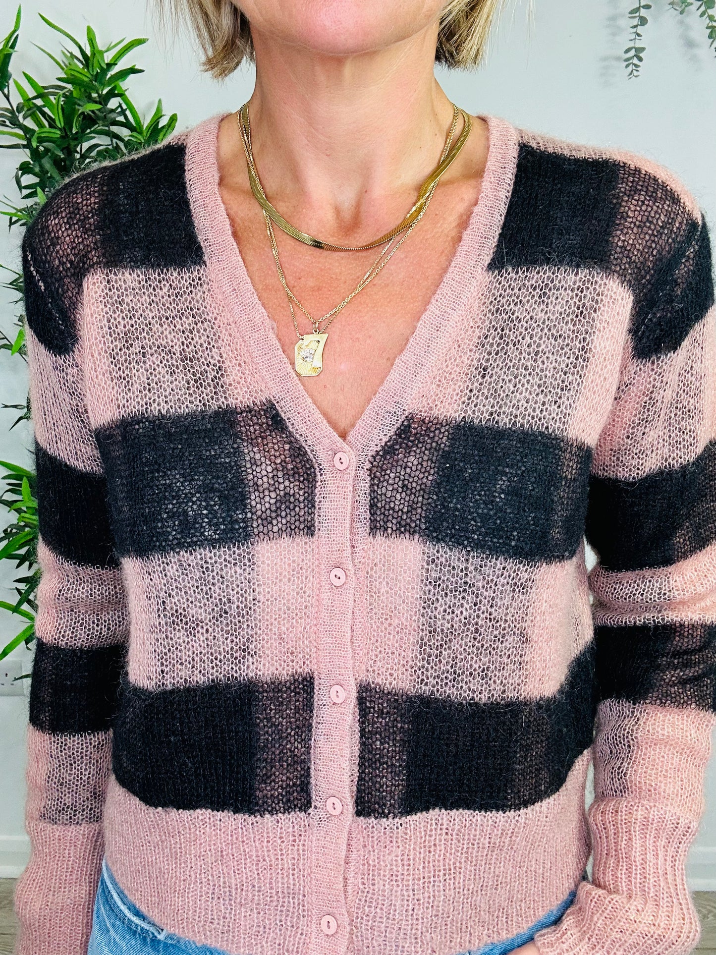 Mohair Cardigan - Size S