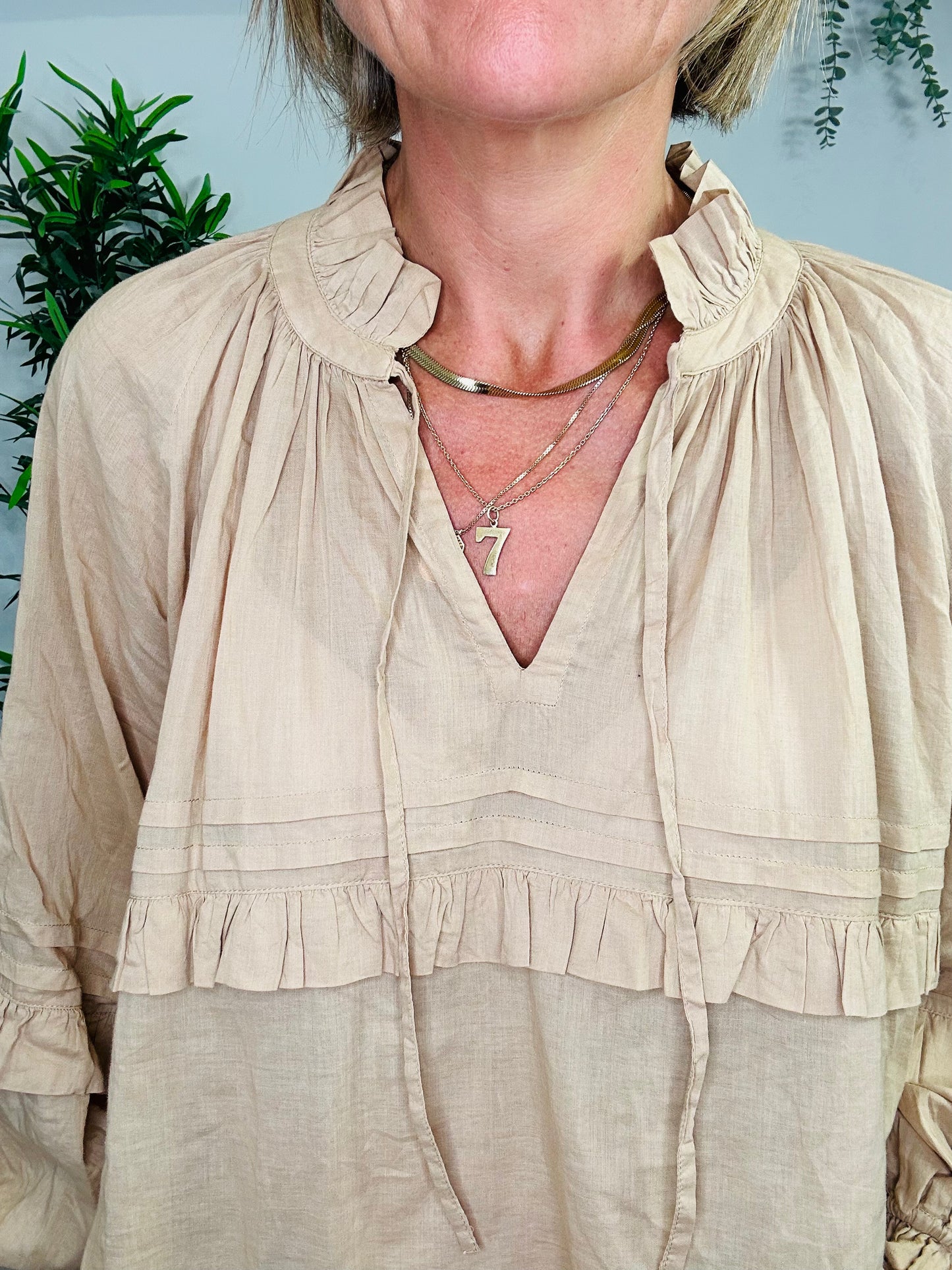 Cotton Blouse - Size 36