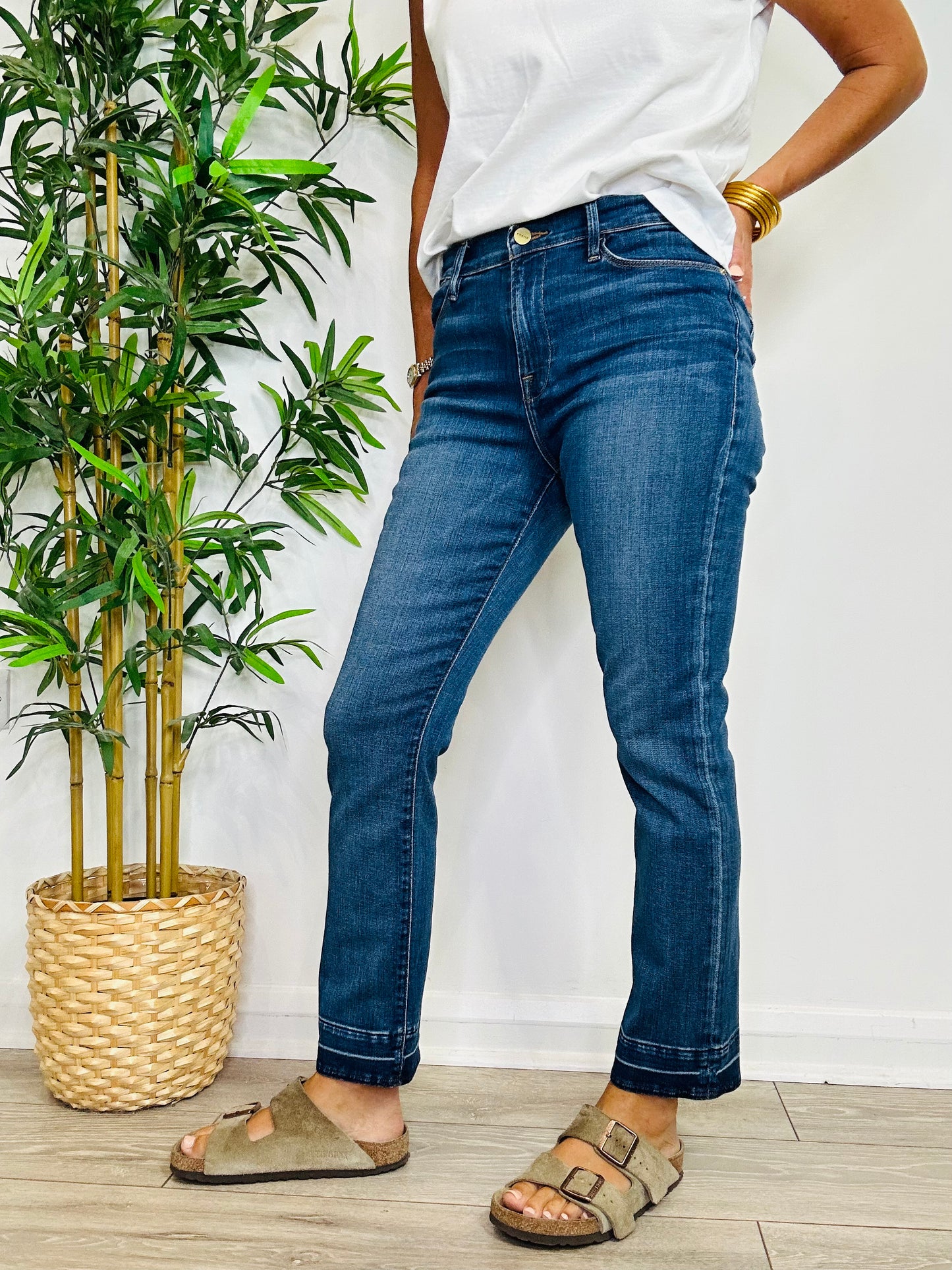 Le High Straight Jeans - Size 27