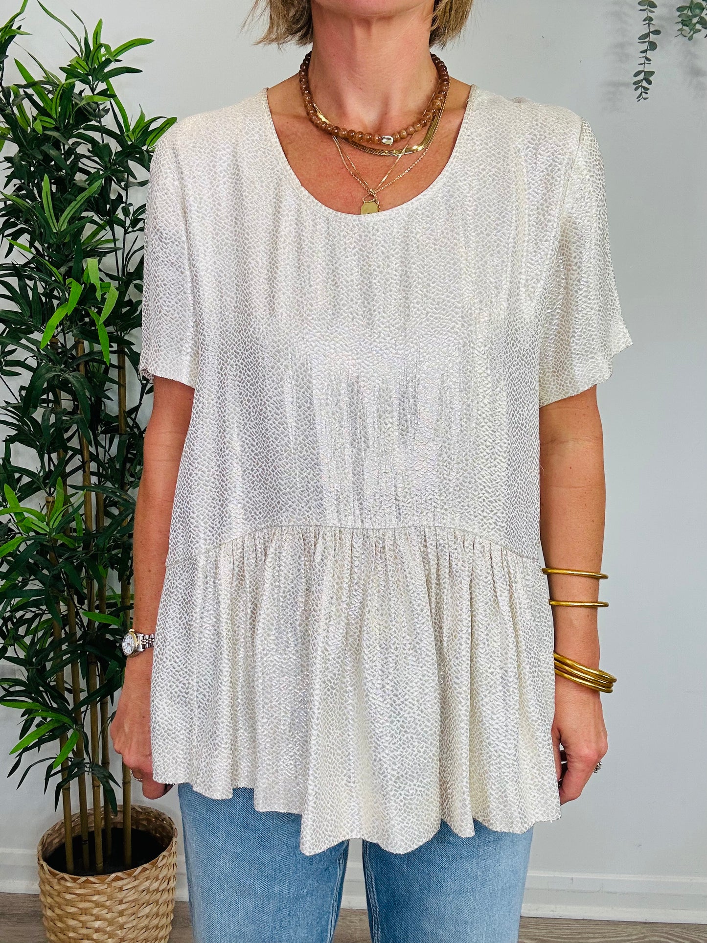 Metallic Top - Size 2