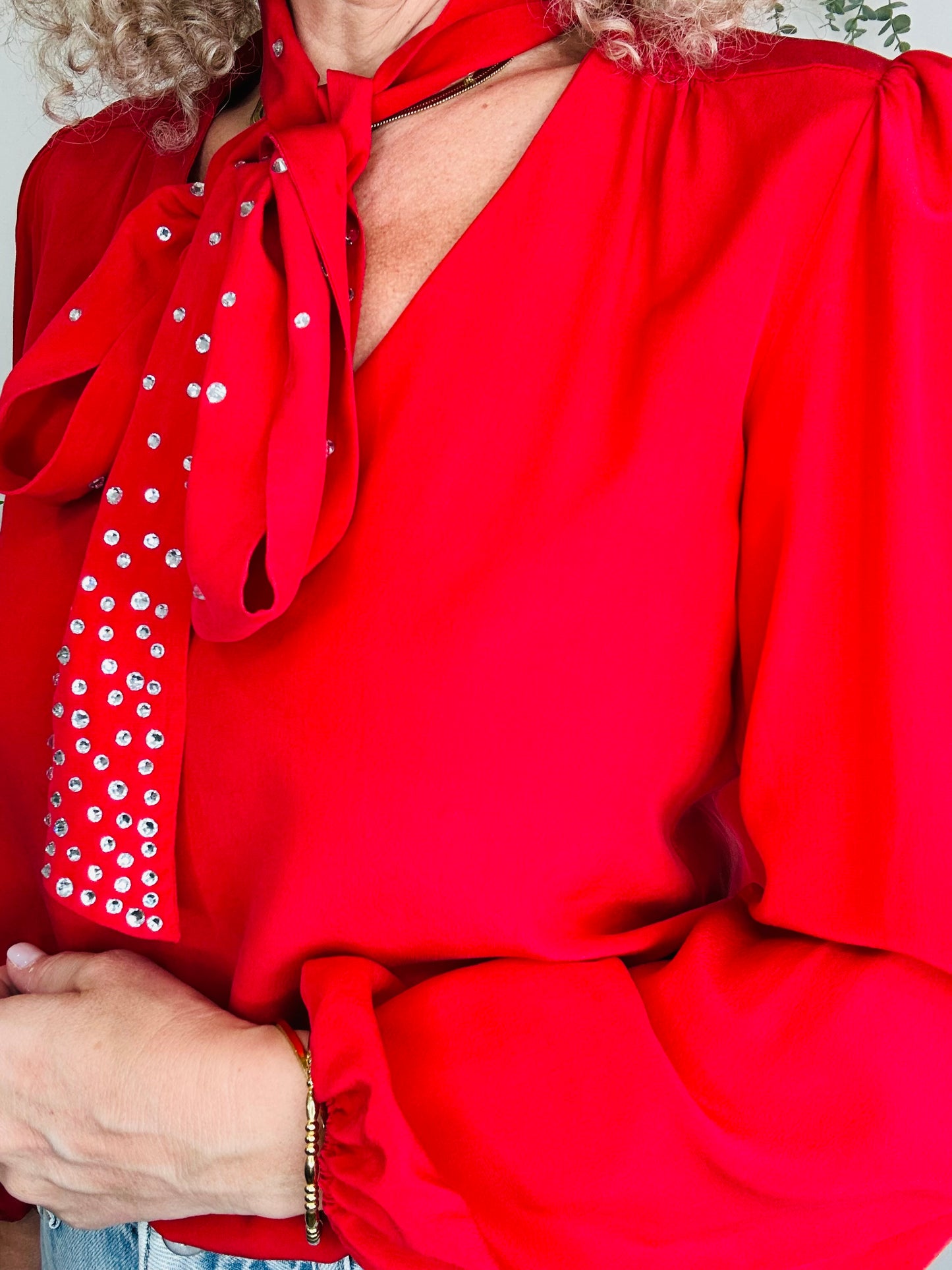 Silk Blouse - Size M