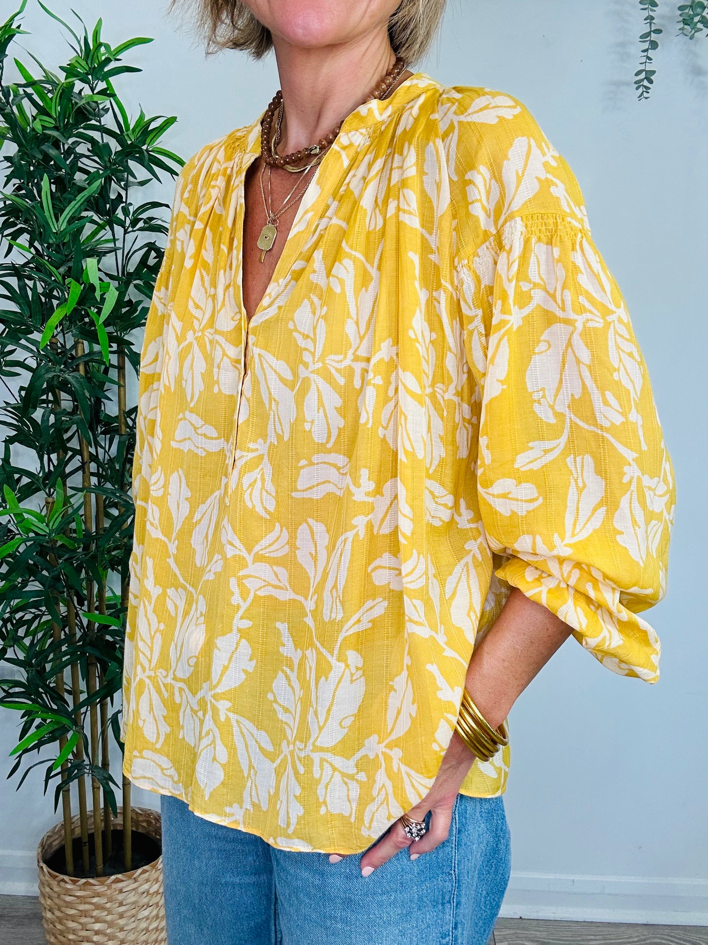 Floral Blouse - Size 38