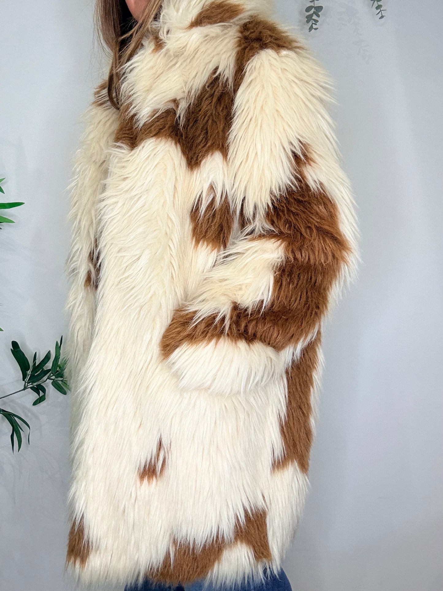 Fred Tache Faux Fur Jacket - Size M