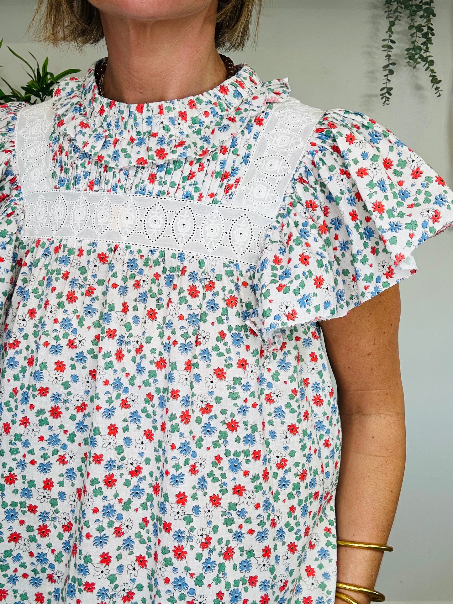 Floral Top - Size M