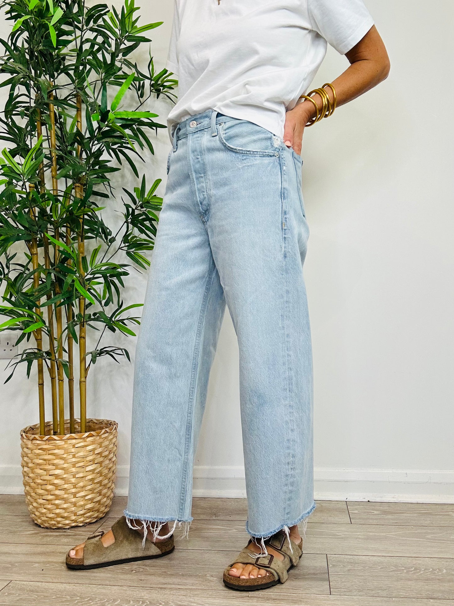 Ayla Crop Jeans - Size 26