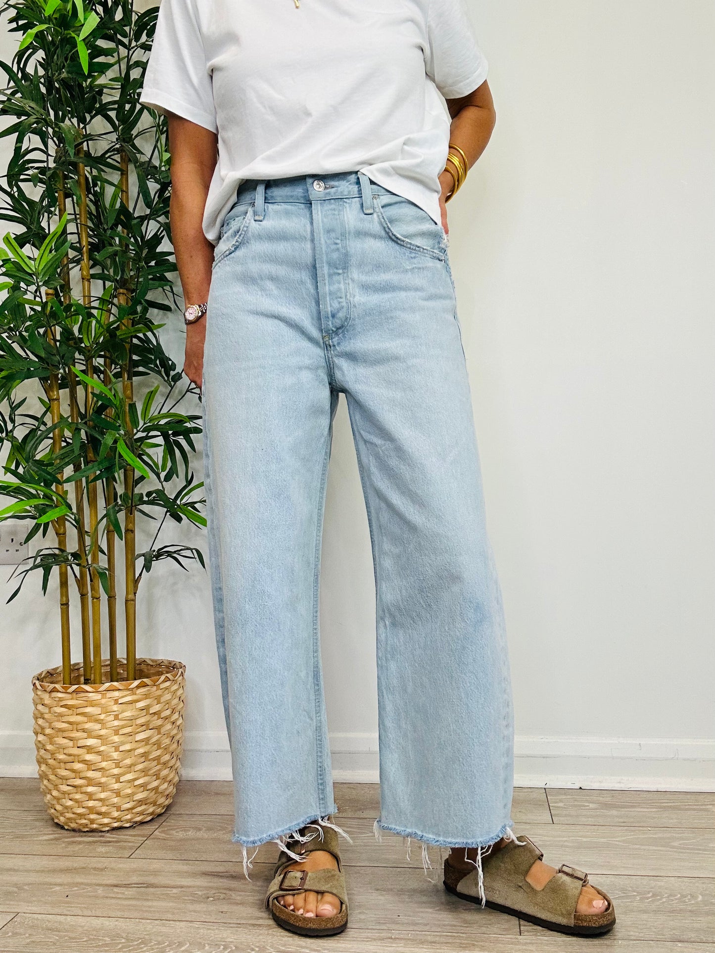 Ayla Crop Jeans - Size 26