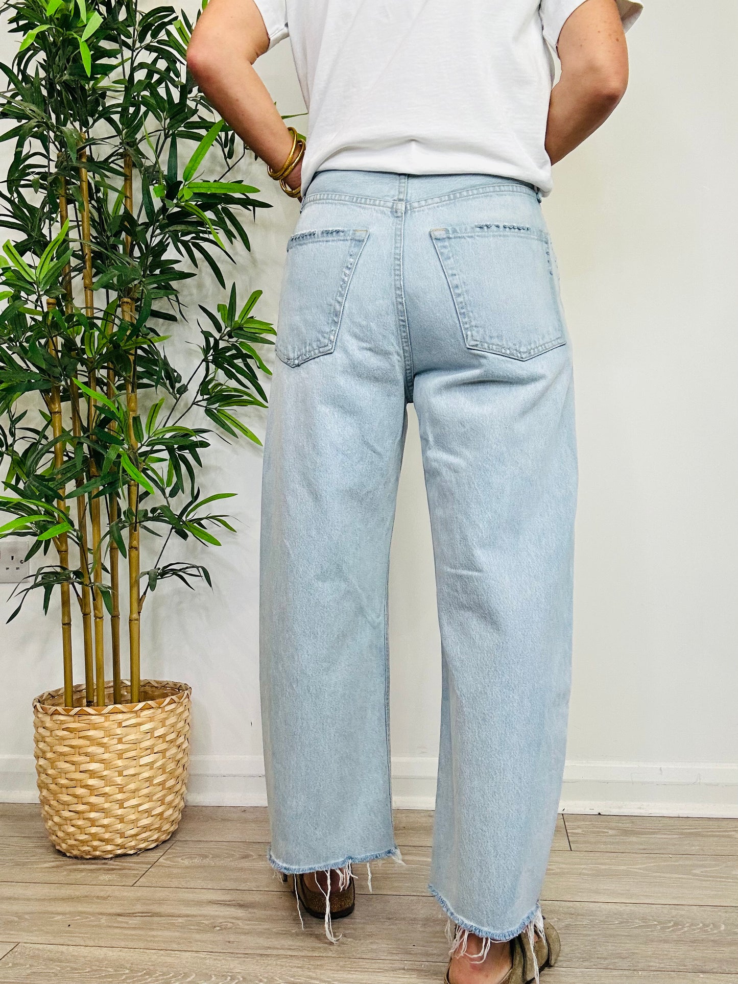 Ayla Crop Jeans - Size 26