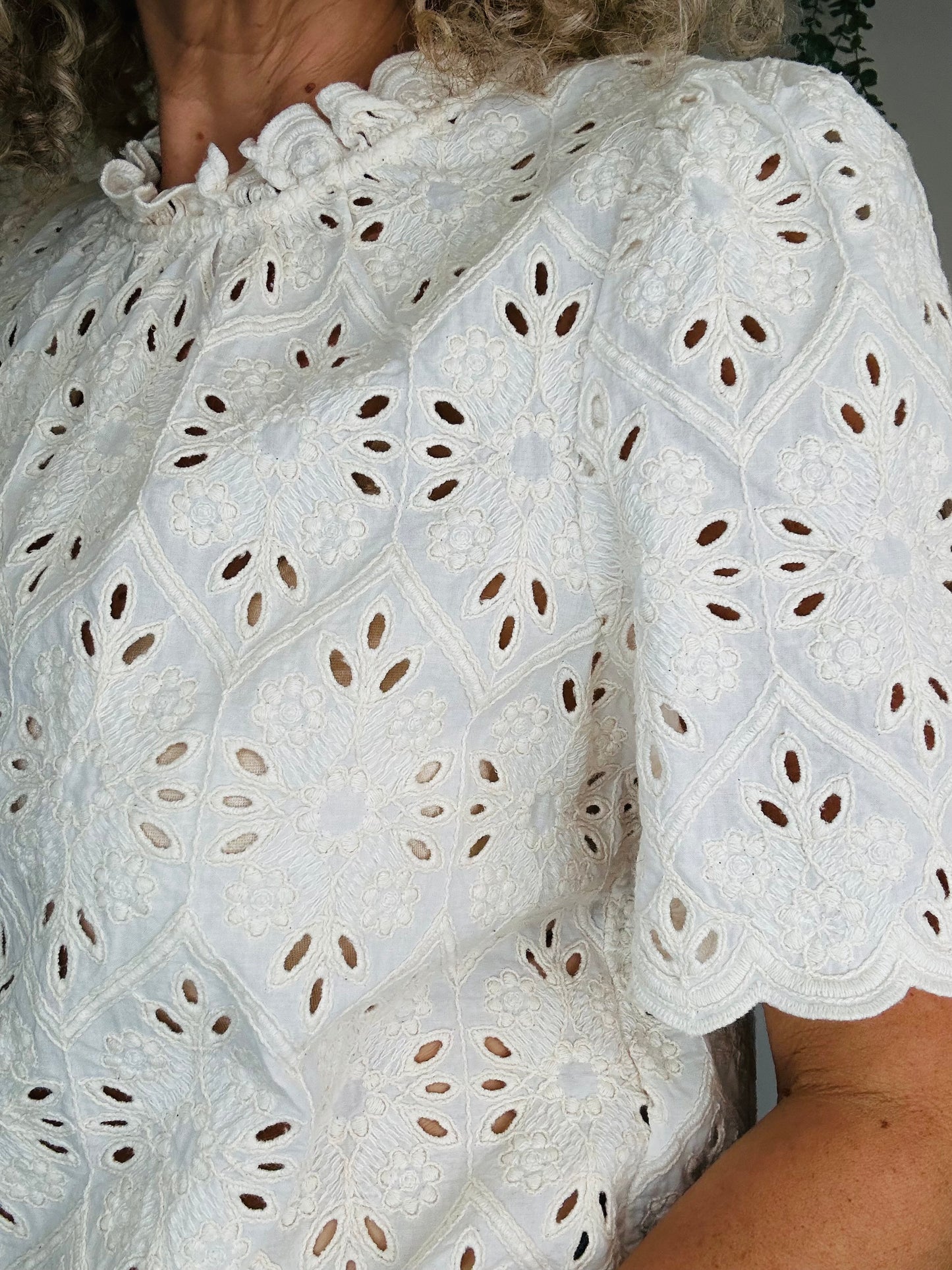 Embroidered Blouse - Size 44