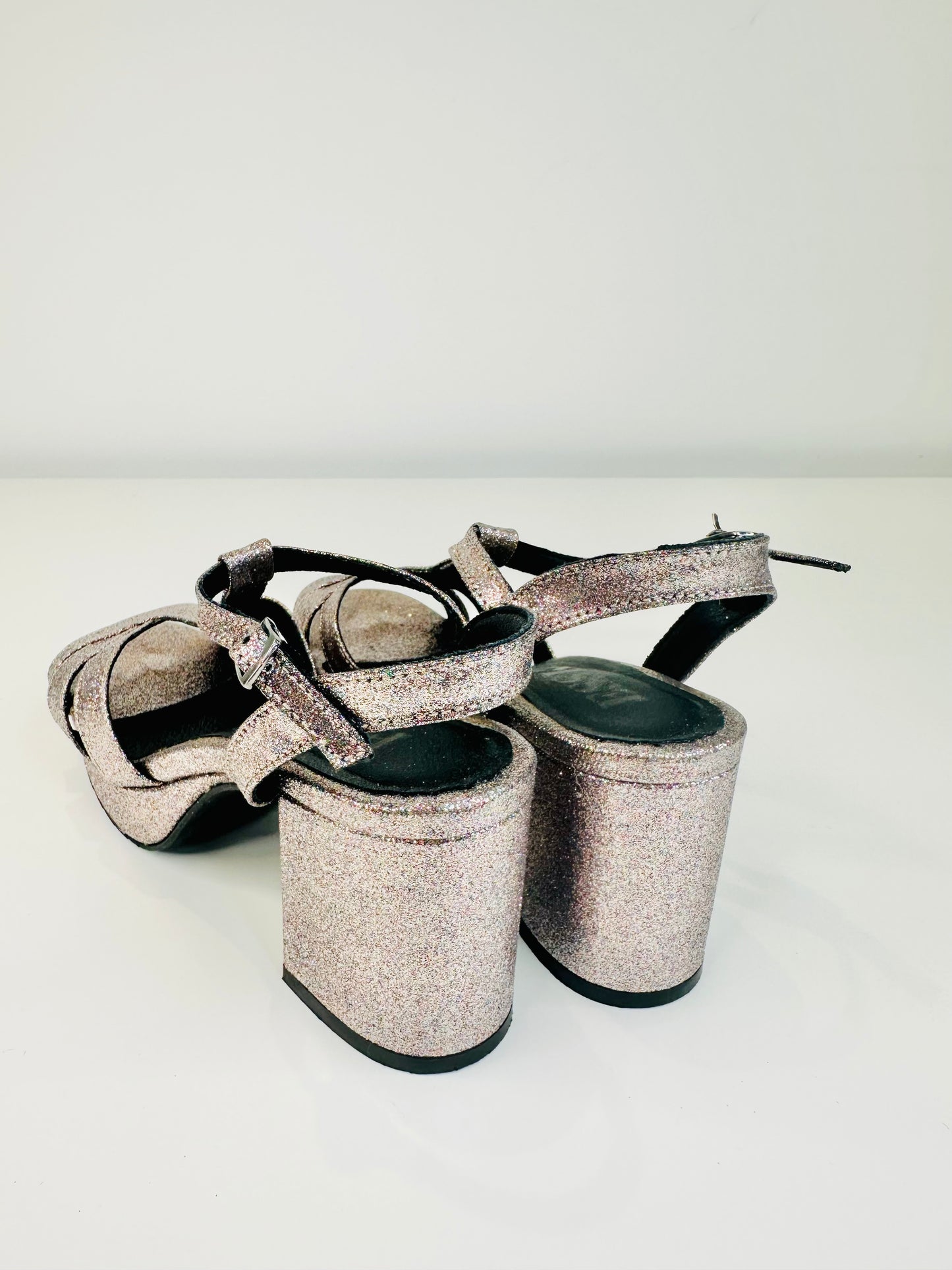 Glitter Charlie Heels - Size 37