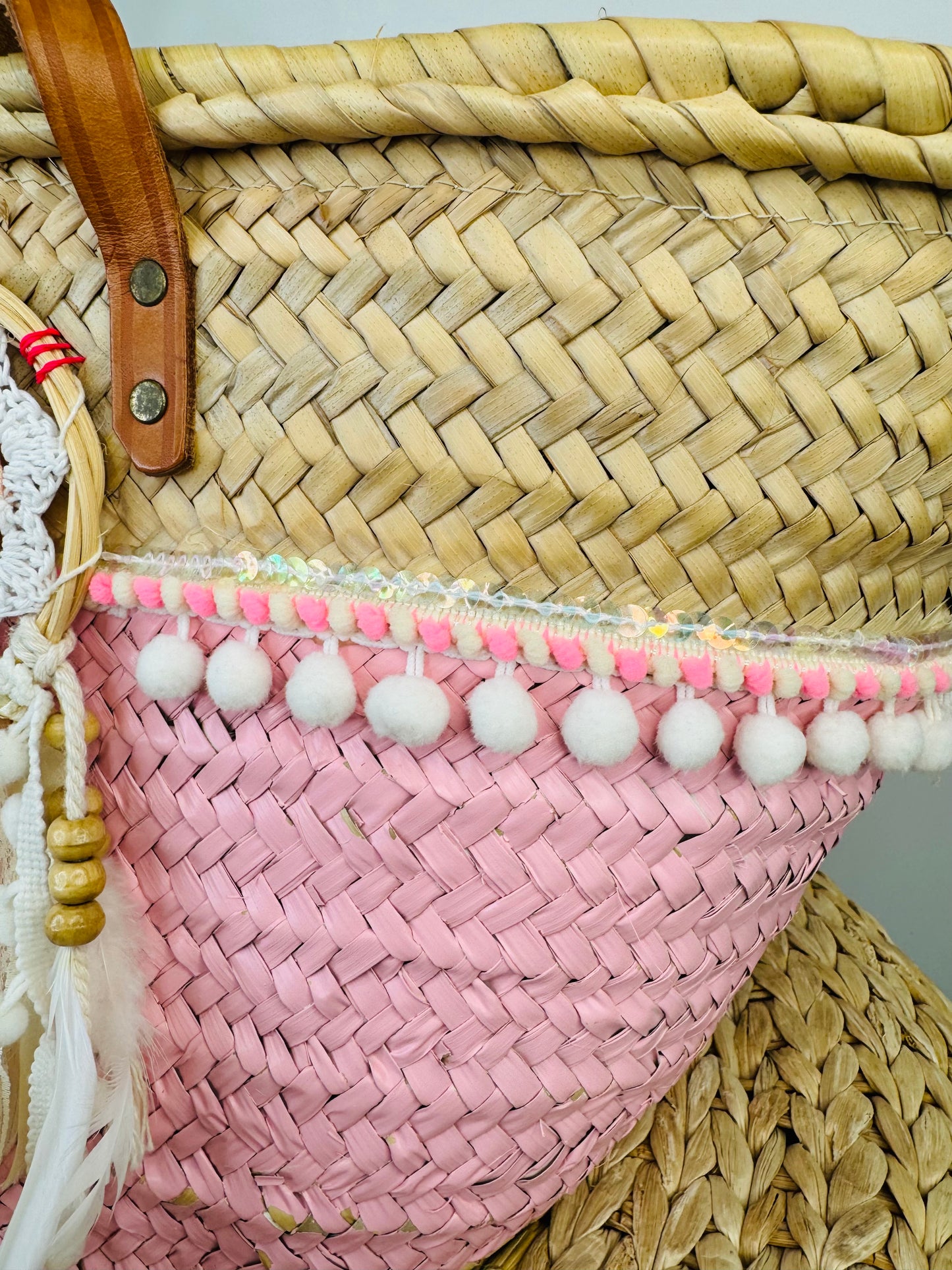 Dreamcatcher Basket Bag