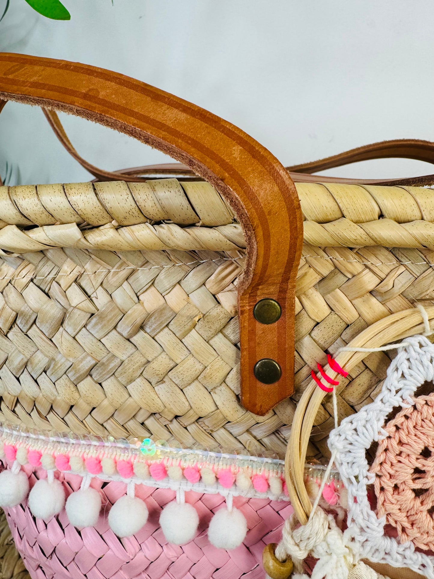 Dreamcatcher Basket Bag