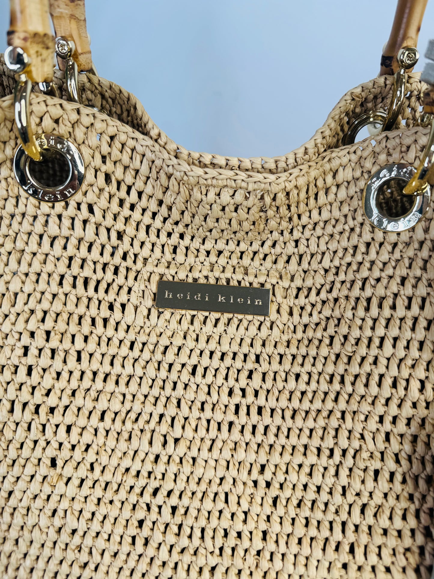 Raffia Beach Bag