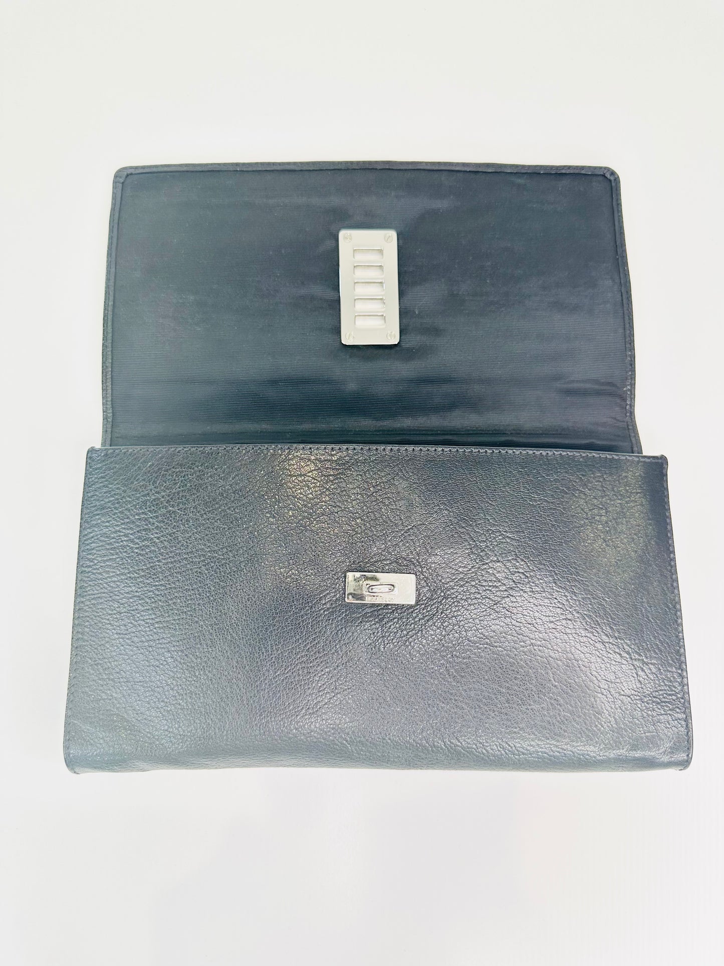 Leather Maggie Clutch