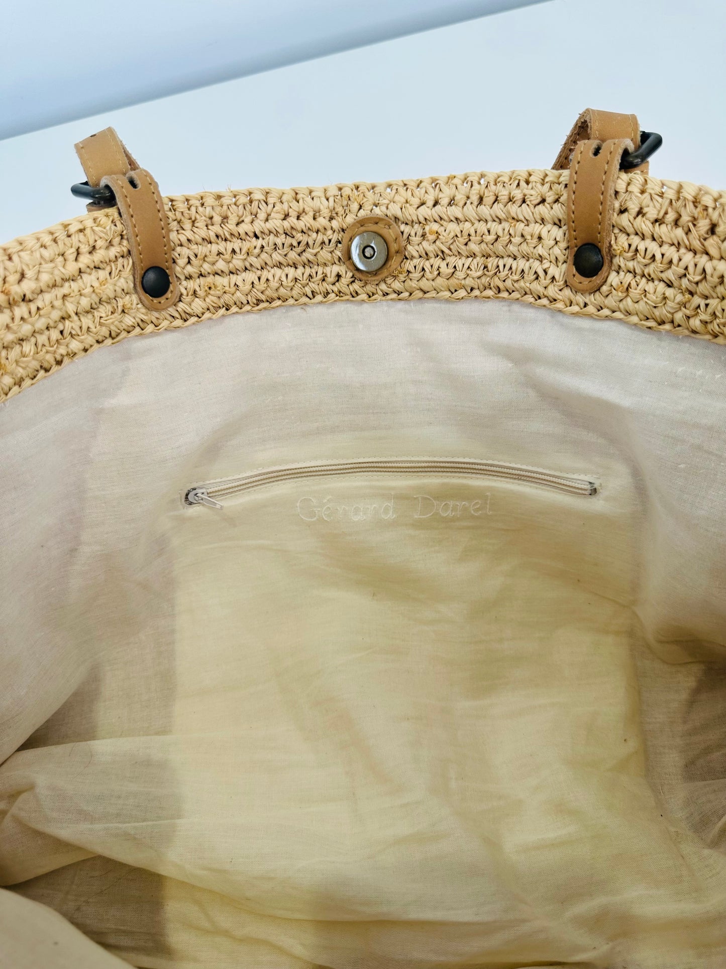 Raffia Basket Bag