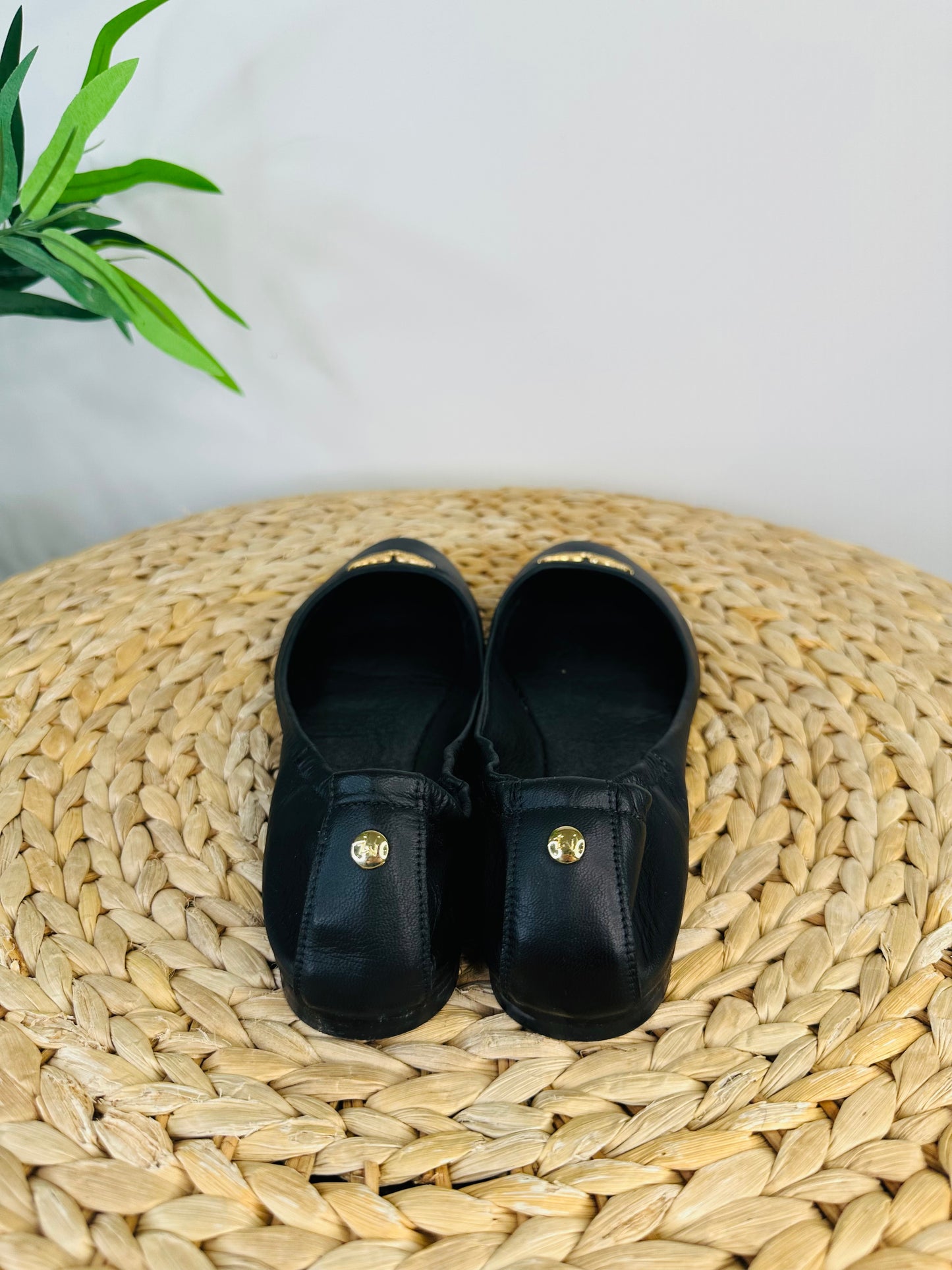 Leather Ballet Flats - Size 39