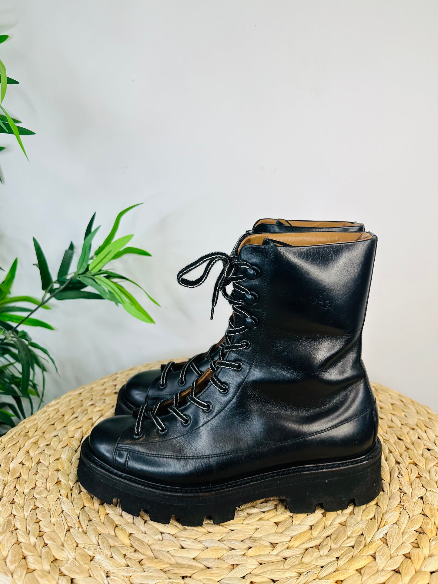 Leather Boots - Size 40