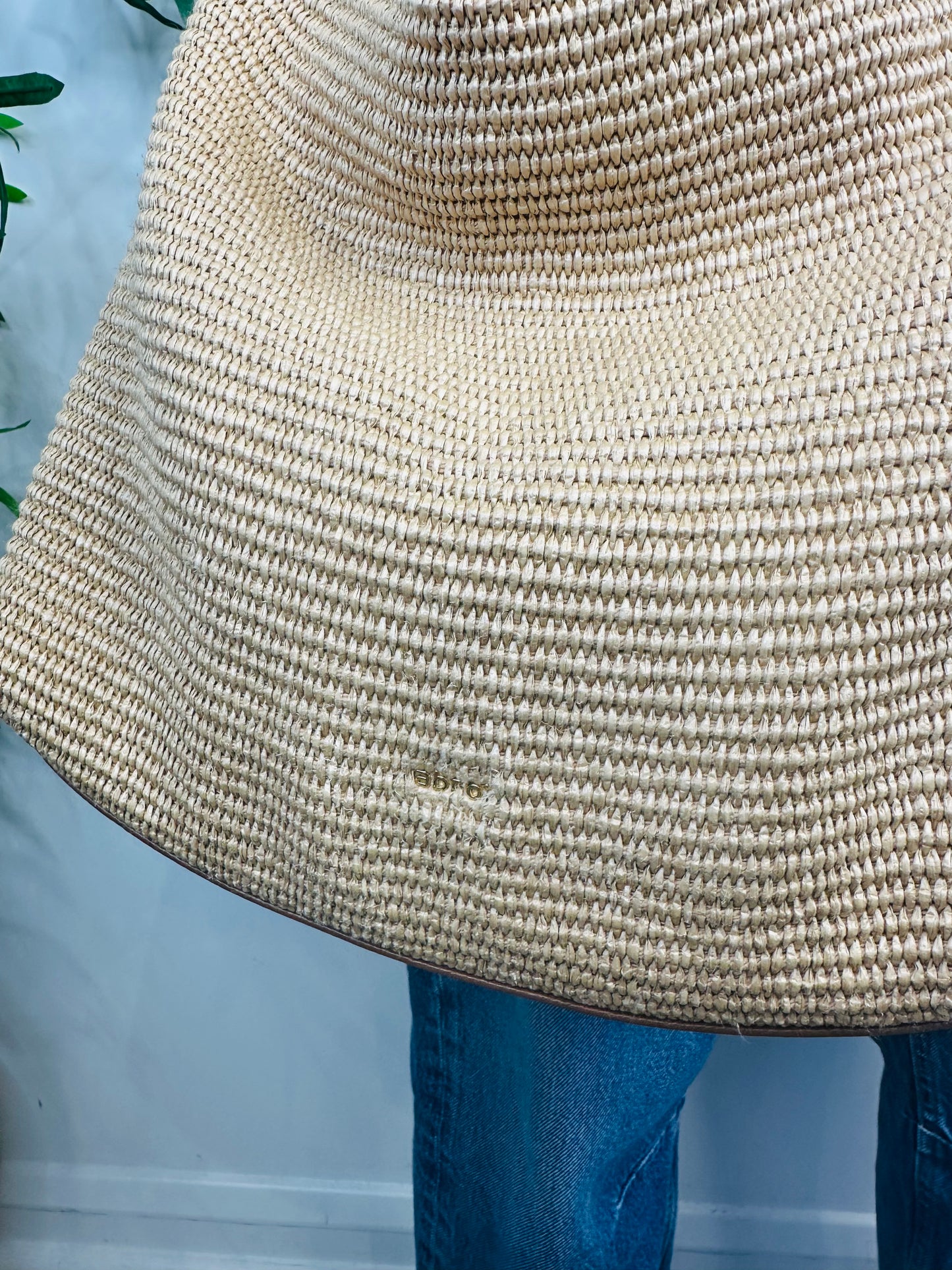Raffia Hobo Bag