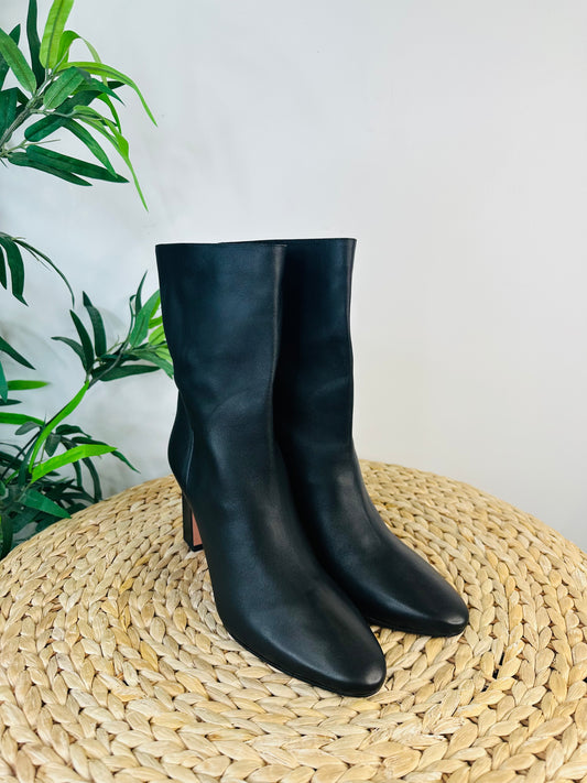 Leather Manzoni Boots - Size 40