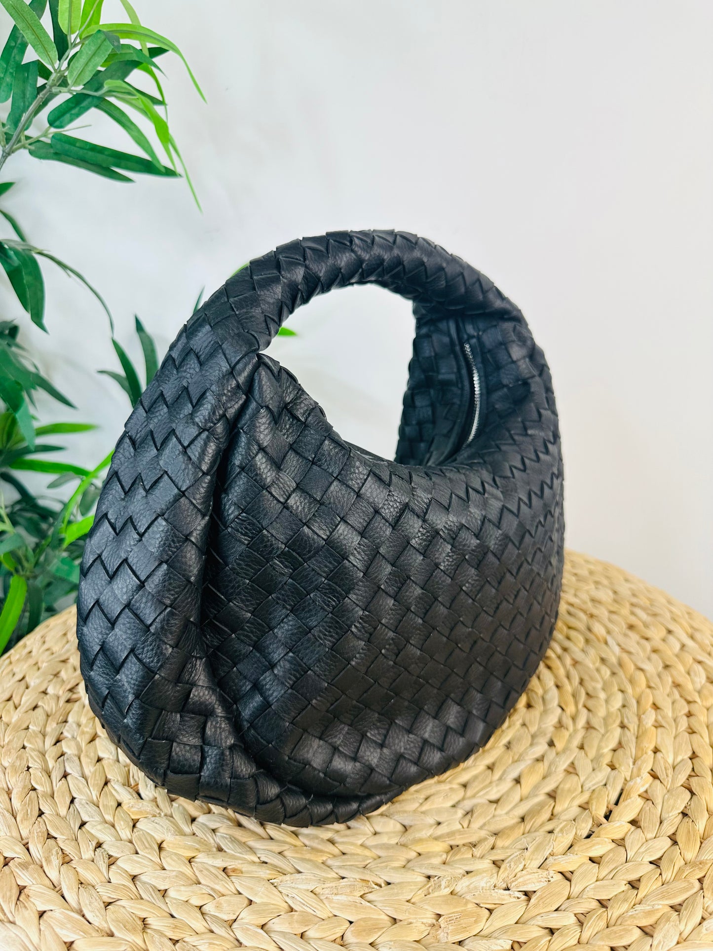 Woven Shoulder Bag