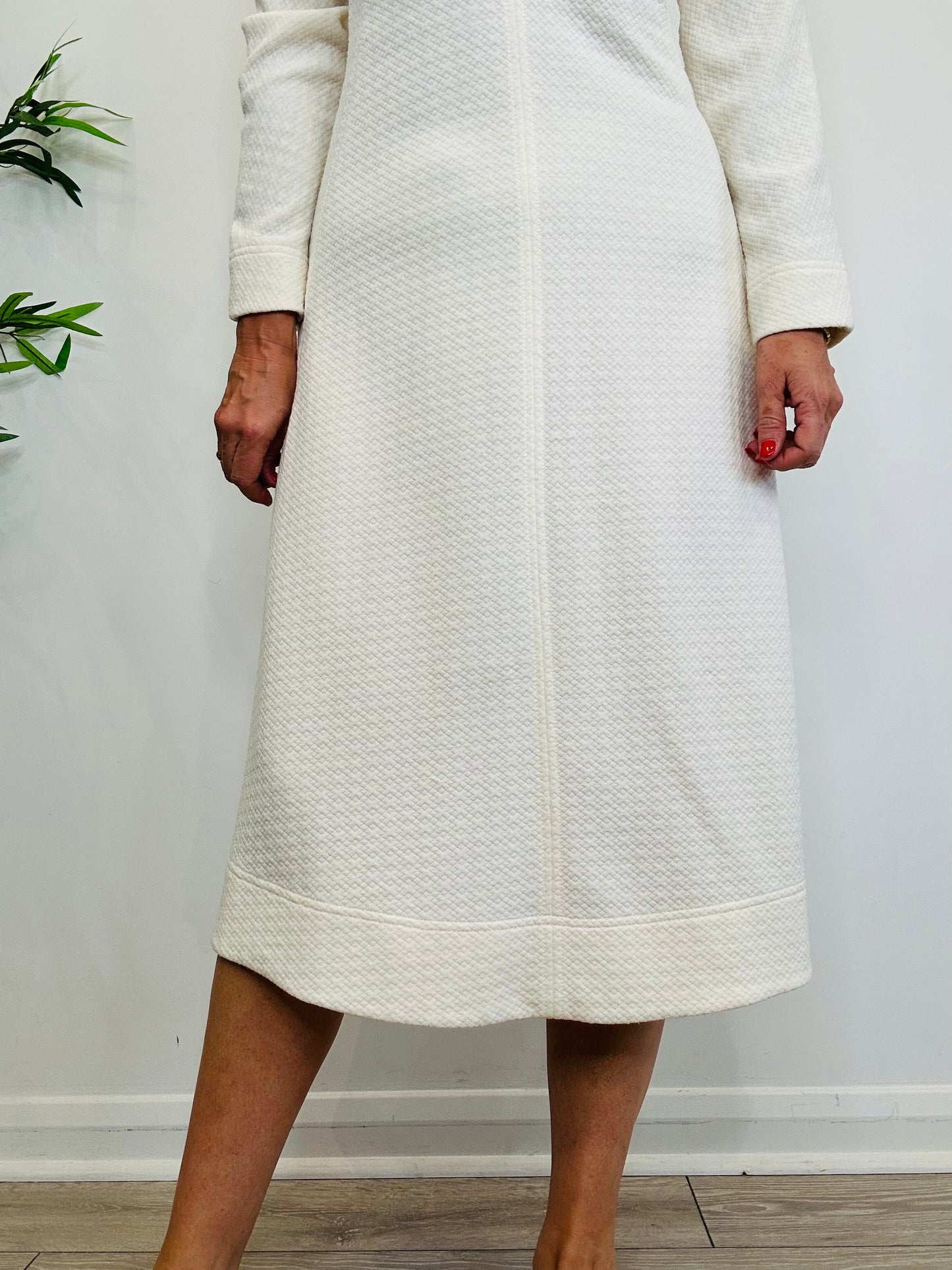 Textured Jersey Dress - Size 8