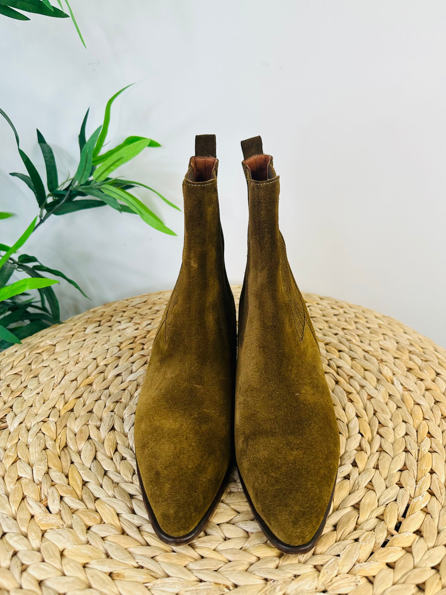 Suede Boots - Size 40