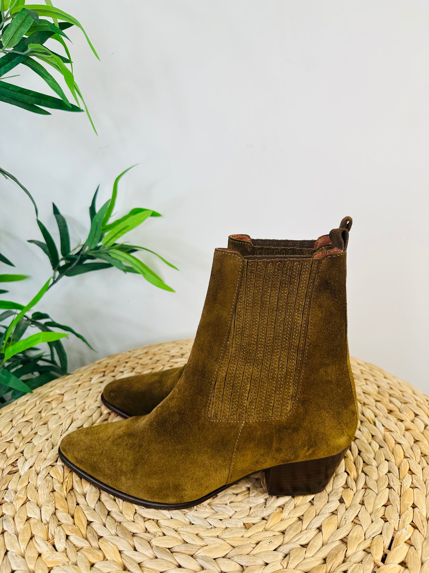 Suede Boots - Size 40