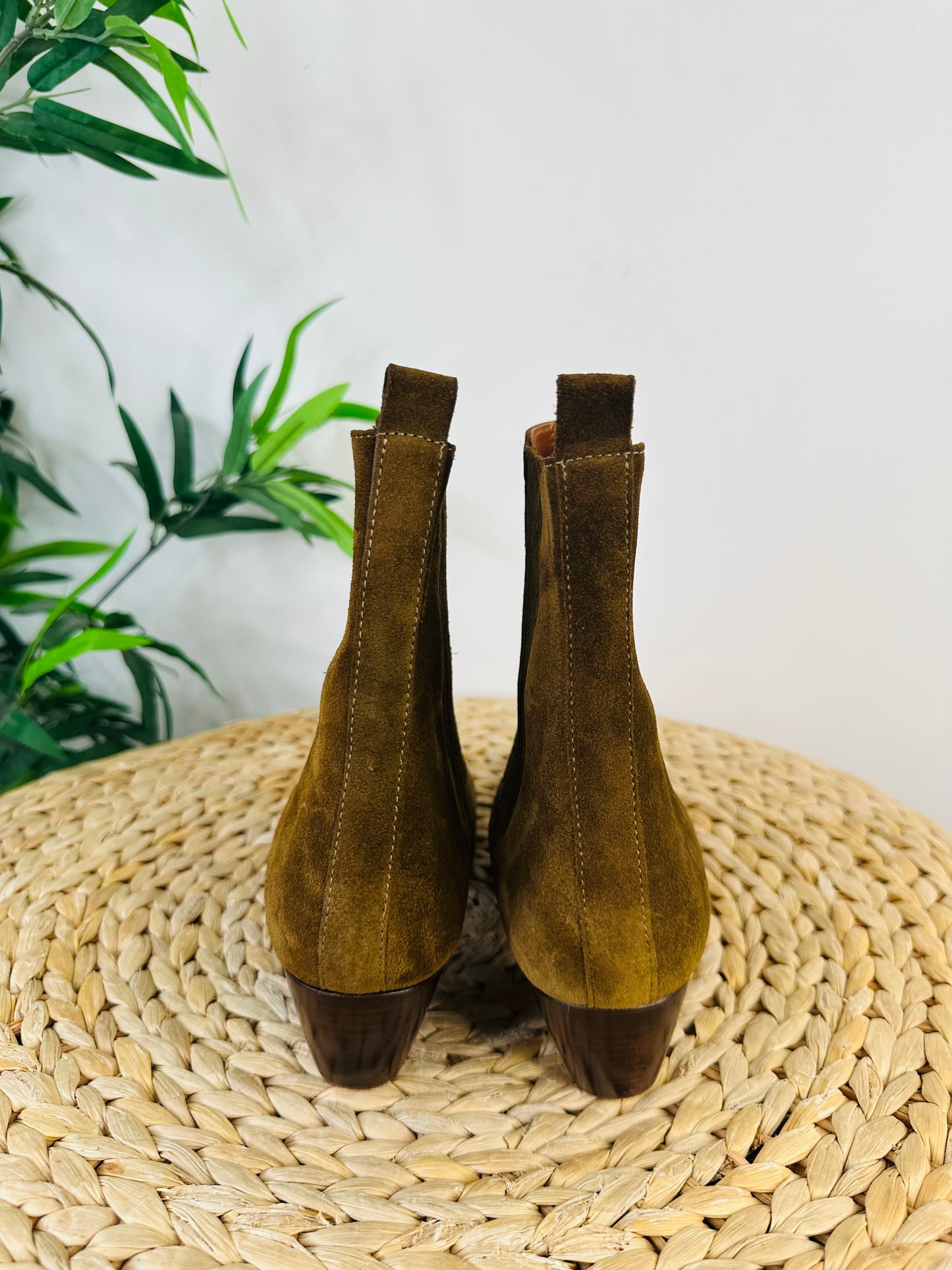 Suede Boots - Size 40