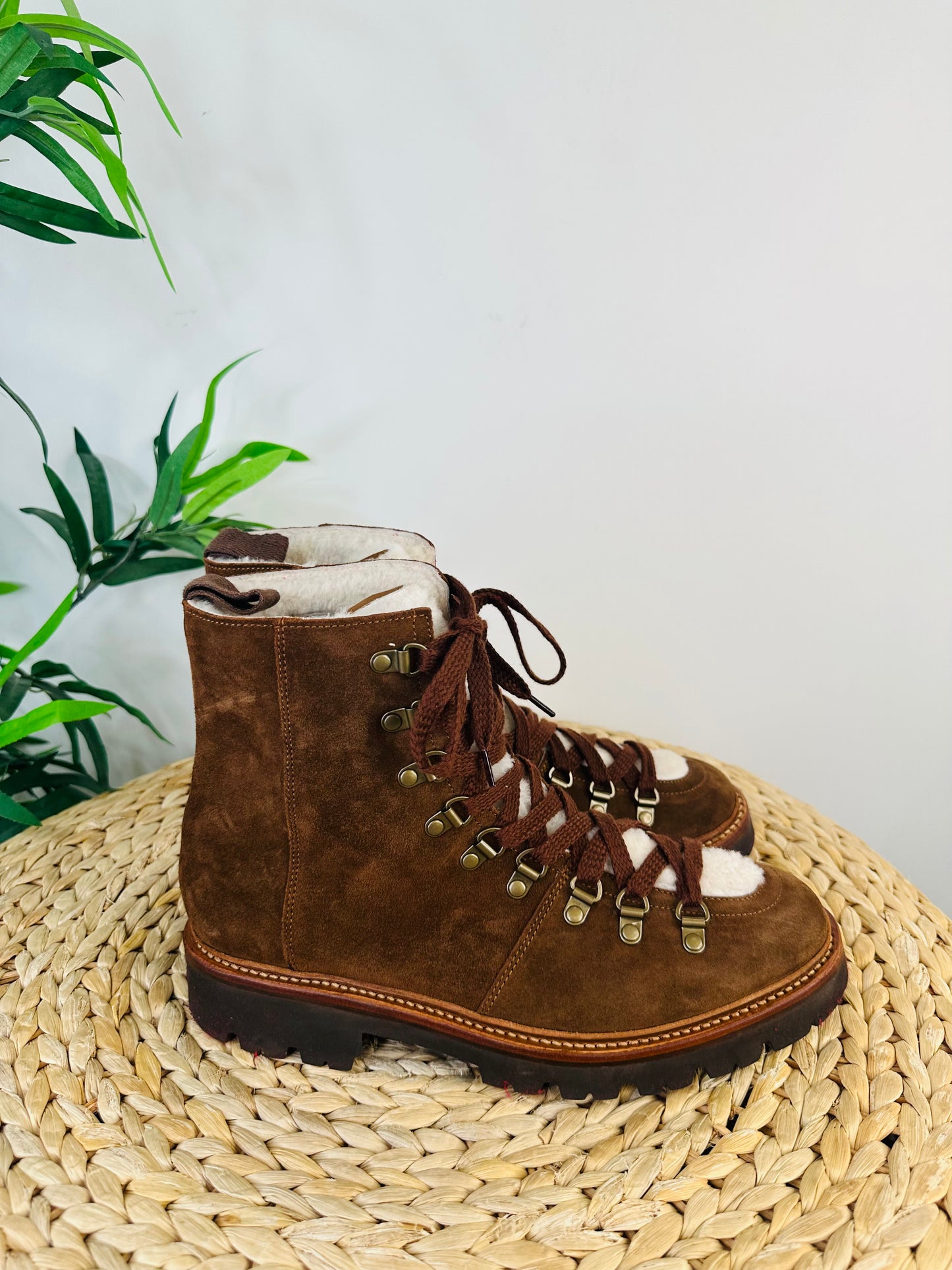 Suede Nanette Boots - Size 40