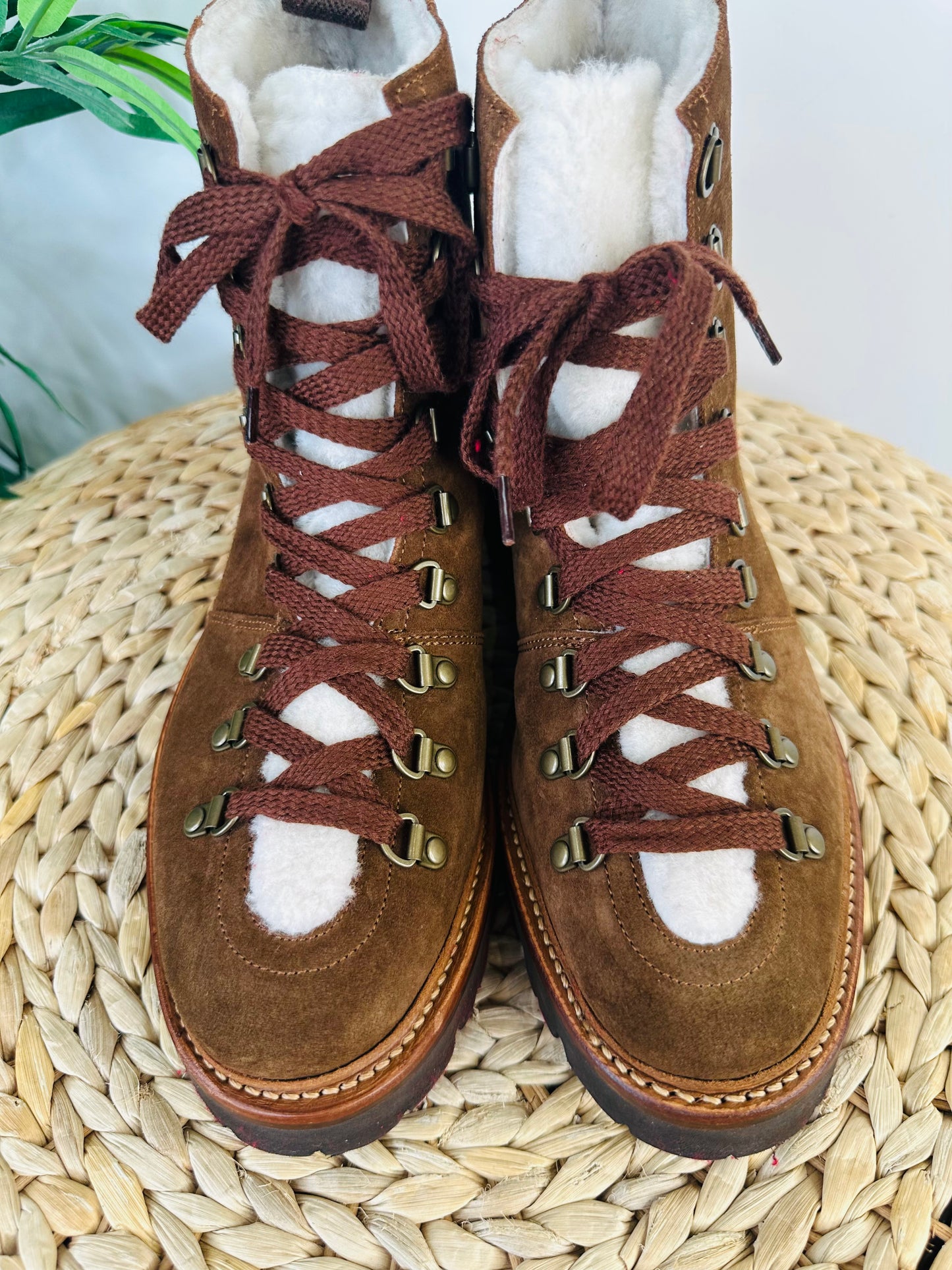 Suede Nanette Boots - Size 40