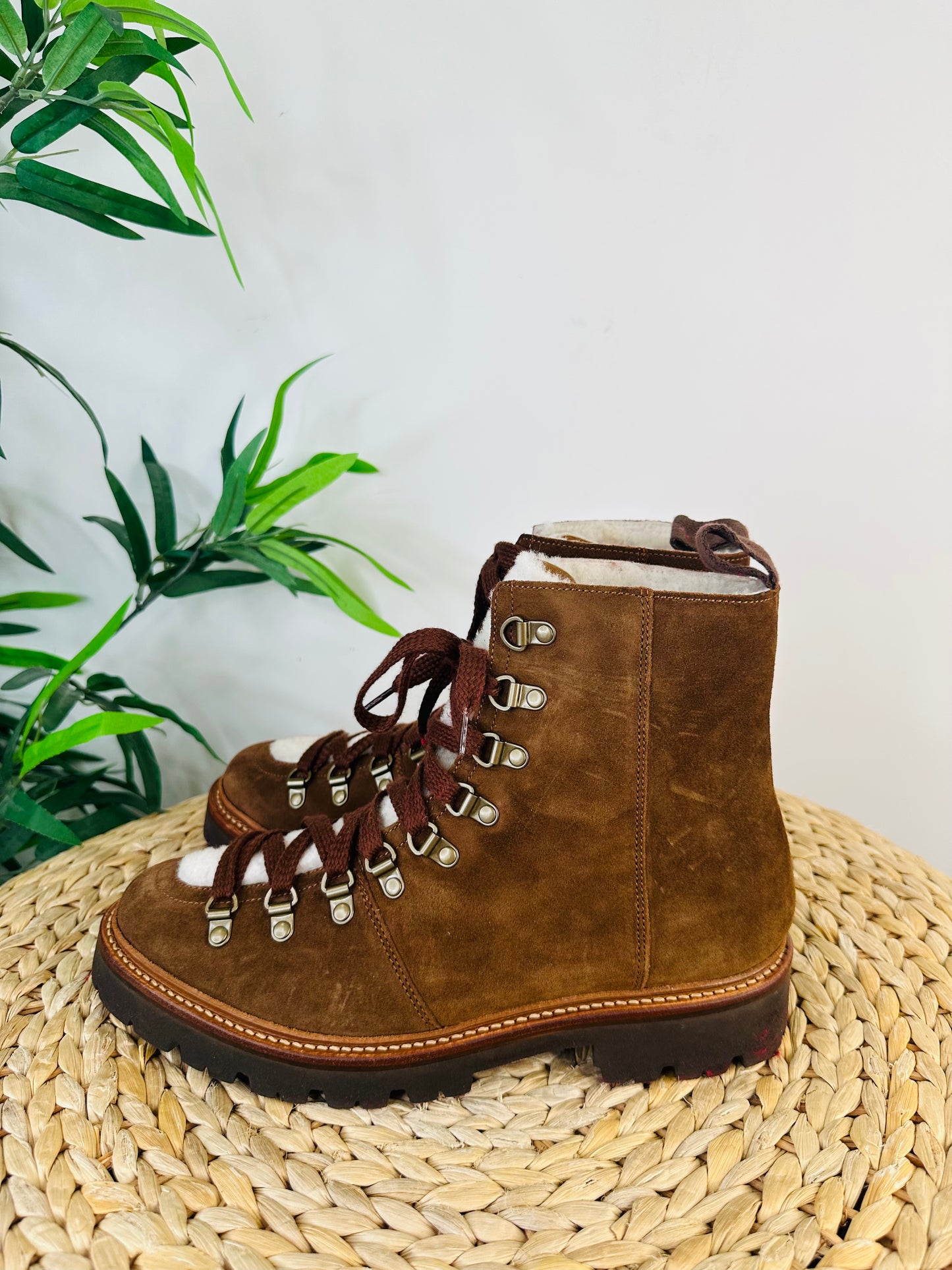 Suede Nanette Boots - Size 40