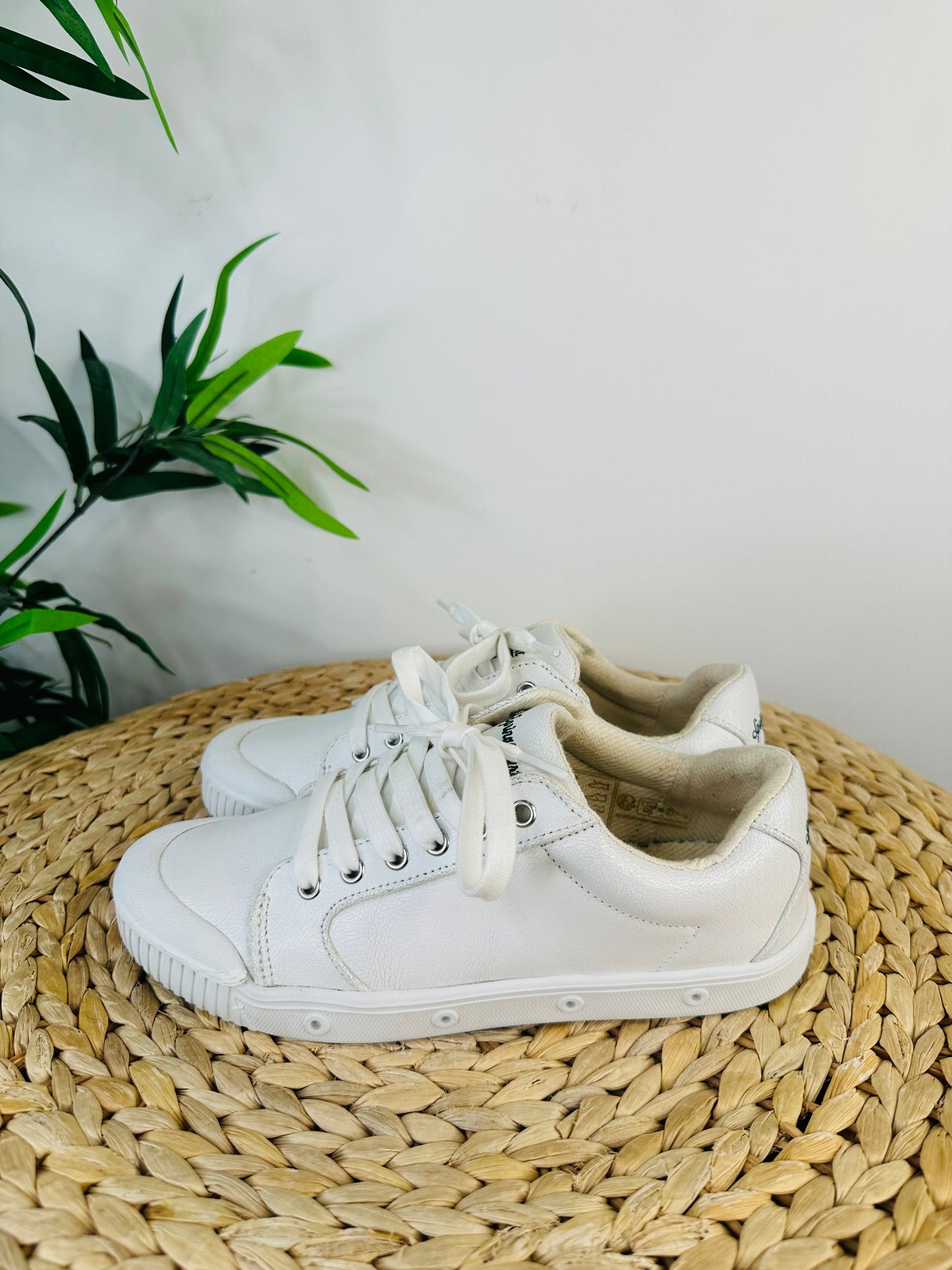 Leather Trainers - Size 38