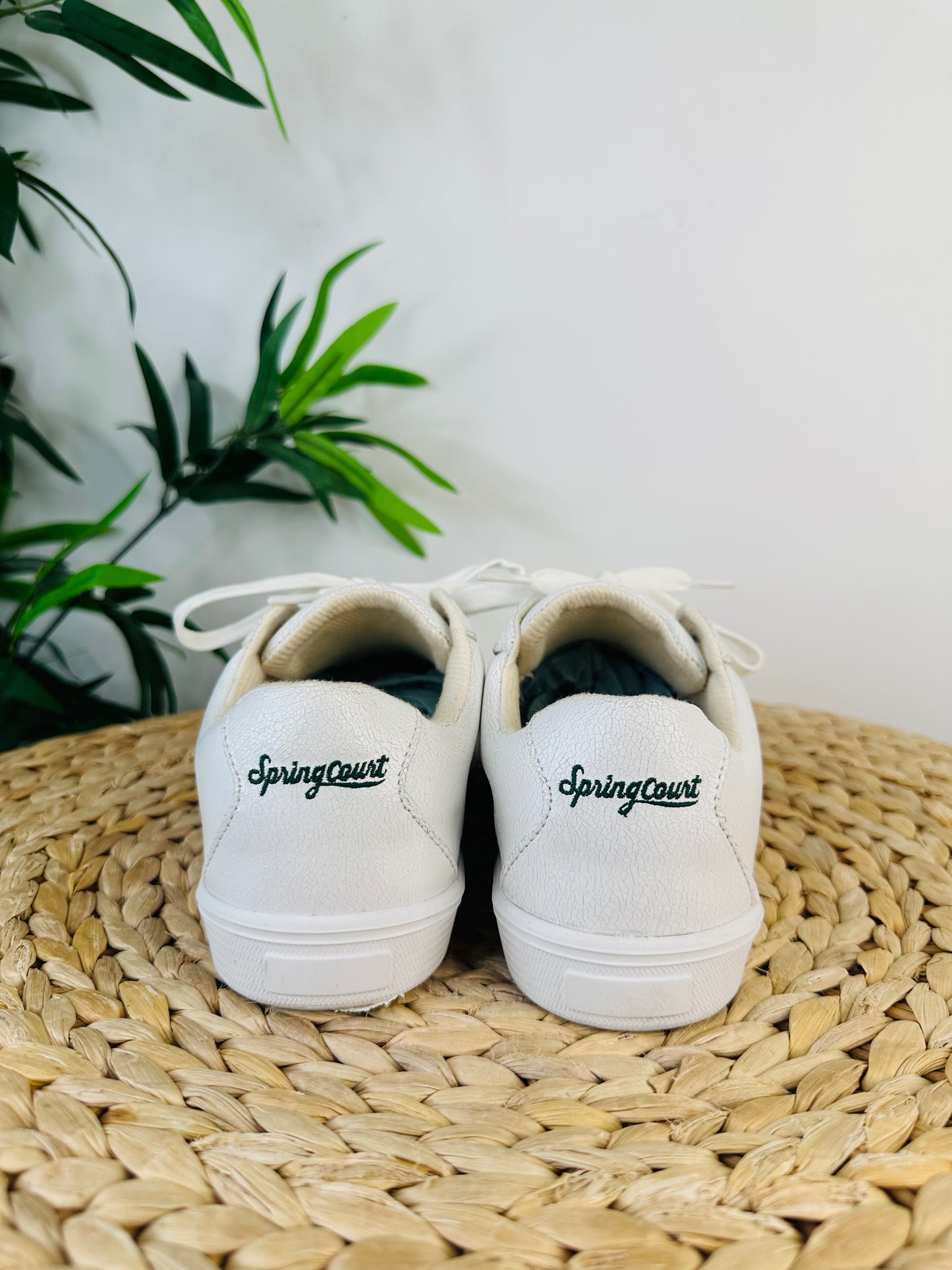 Leather Trainers - Size 38