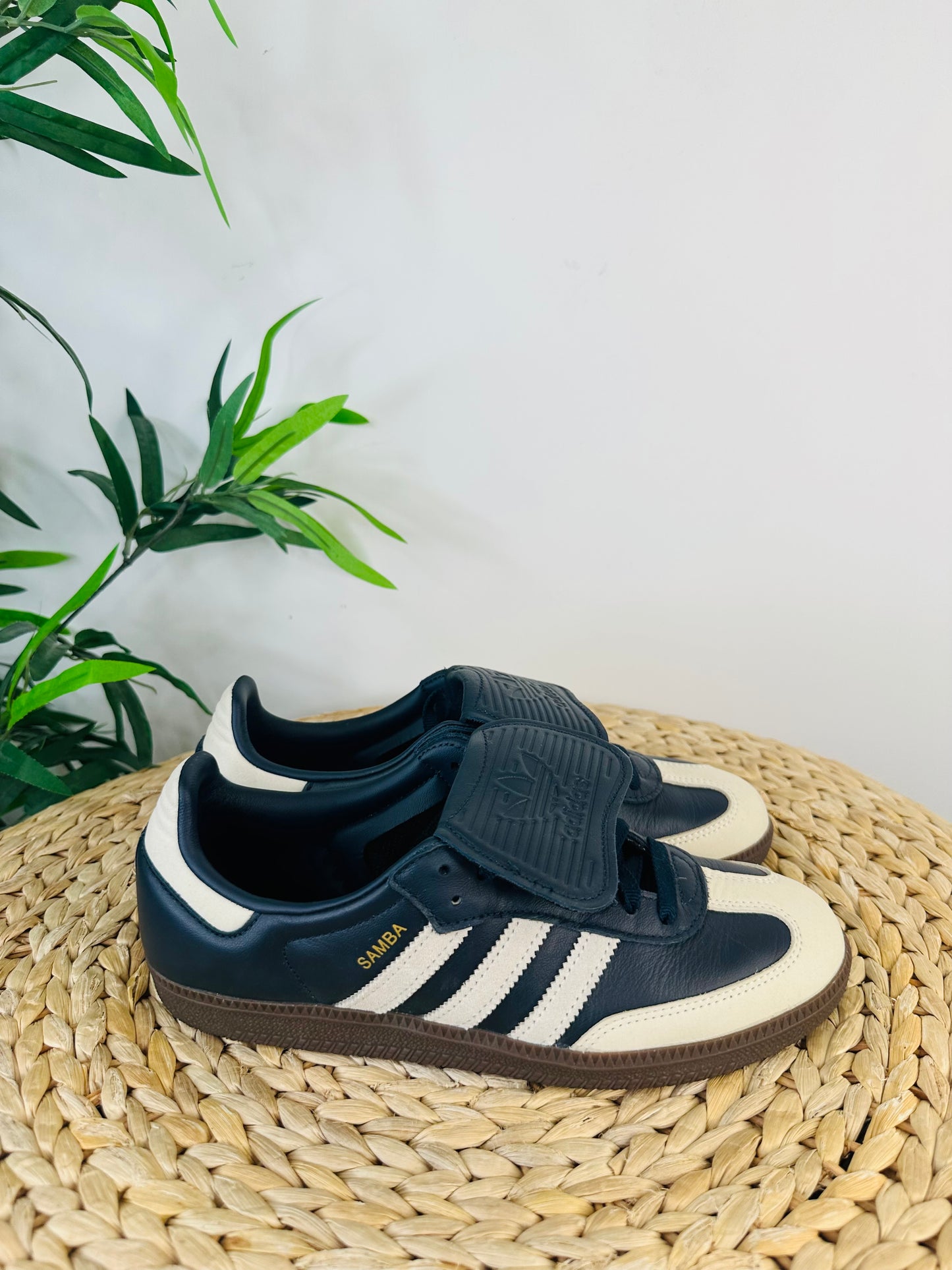 Leather Samba Trainers - Size 40.5