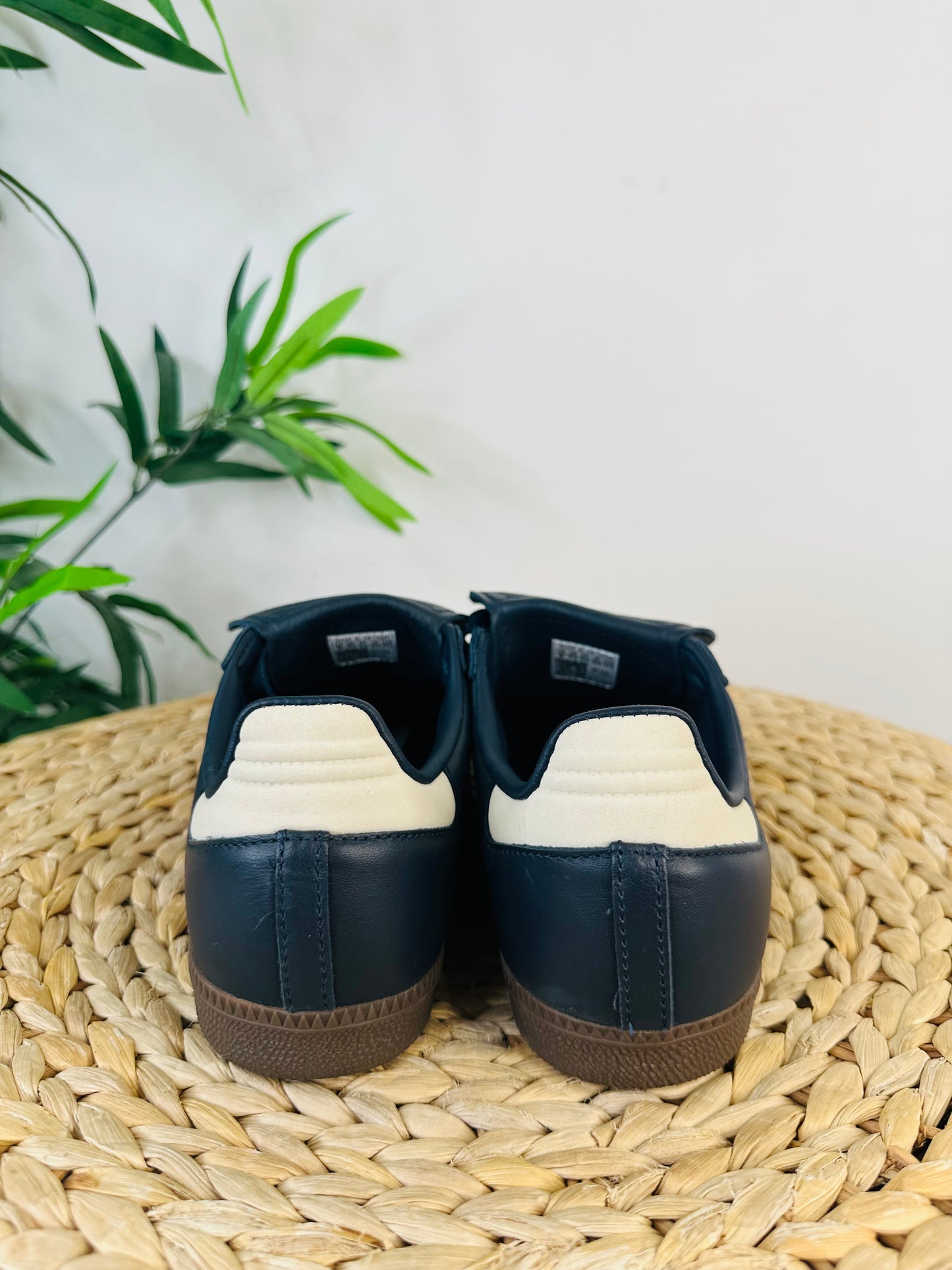 Leather Samba Trainers - Size 40.5
