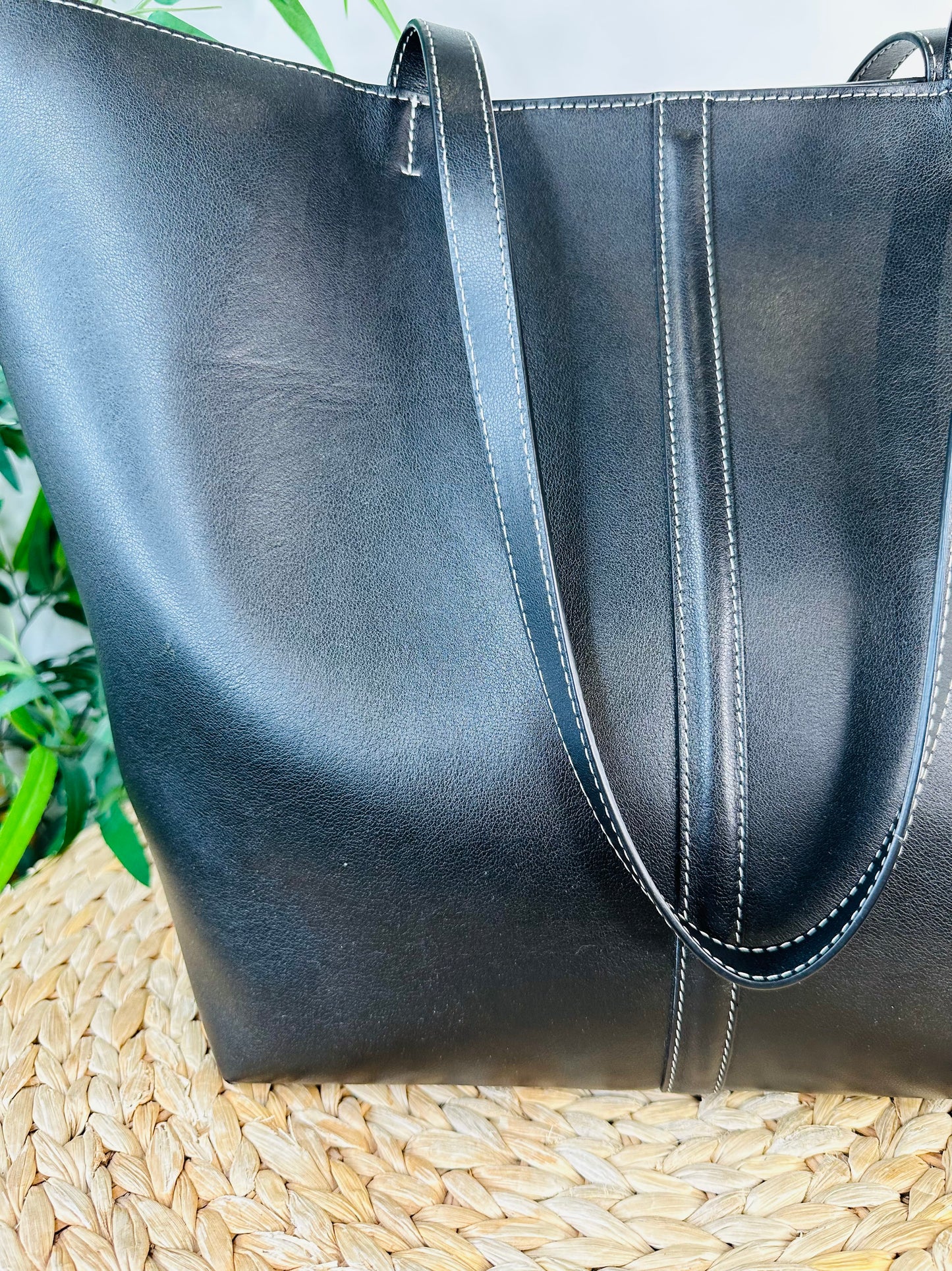 Leather Tote Bag