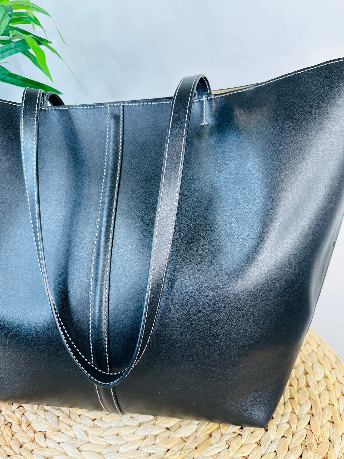 Leather Tote Bag