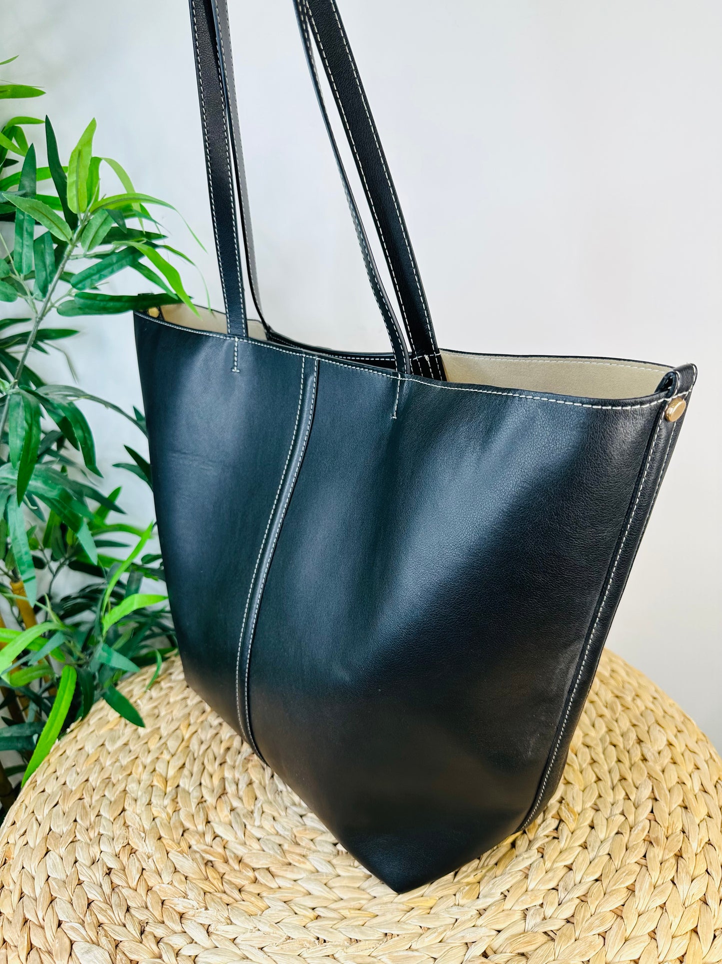 Leather Tote Bag