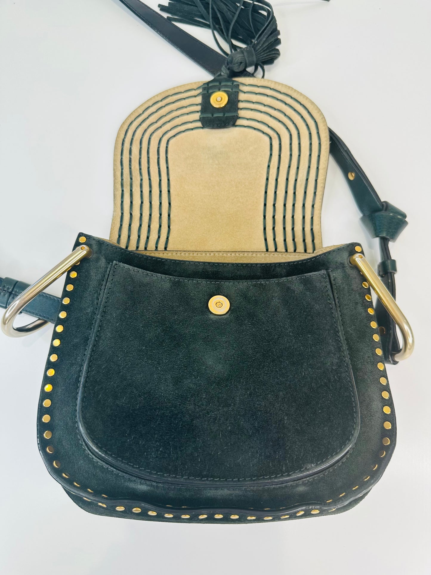 Suede Hudson Bag