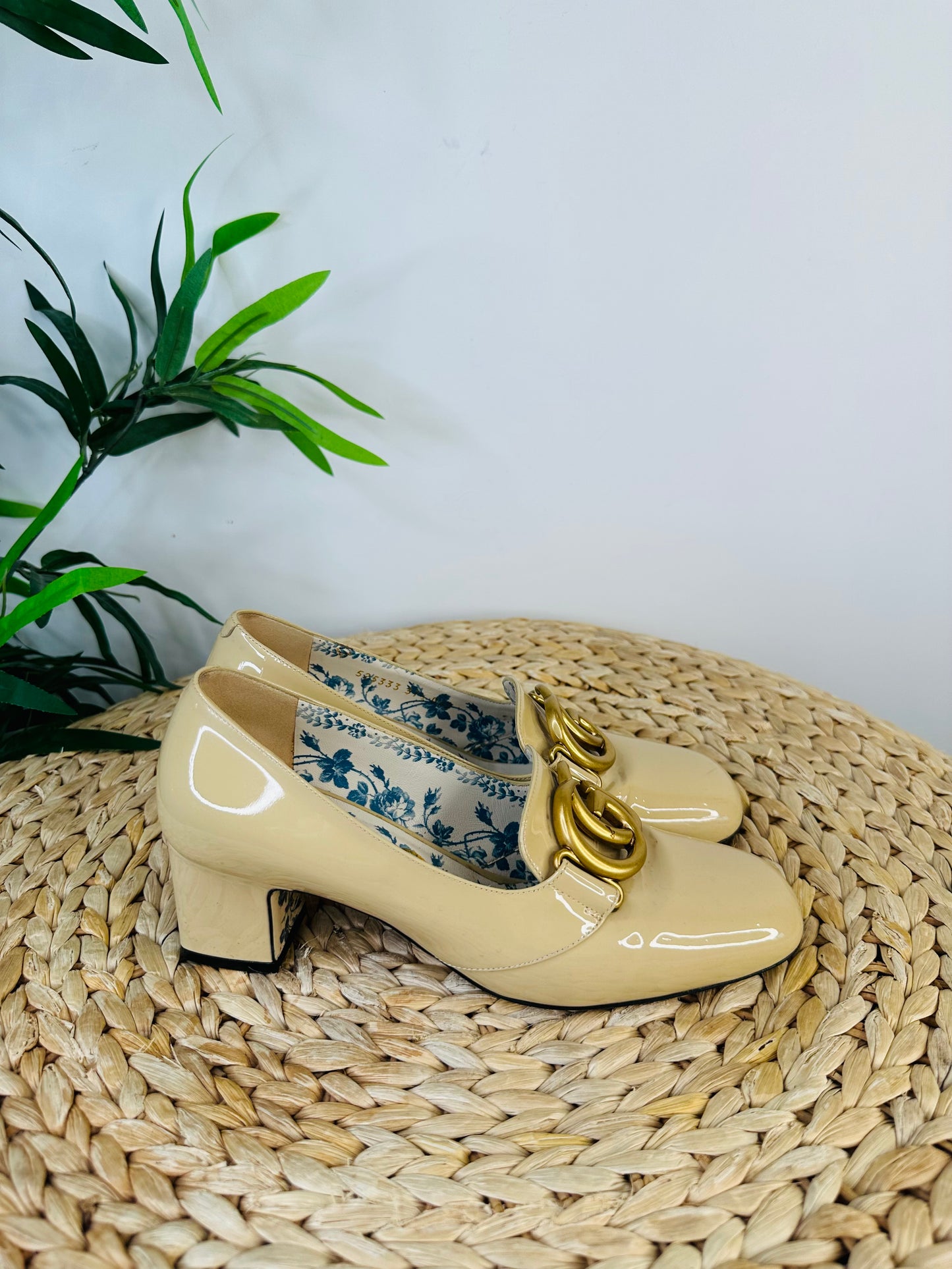 Patent Leather Pumps - Size 37.5