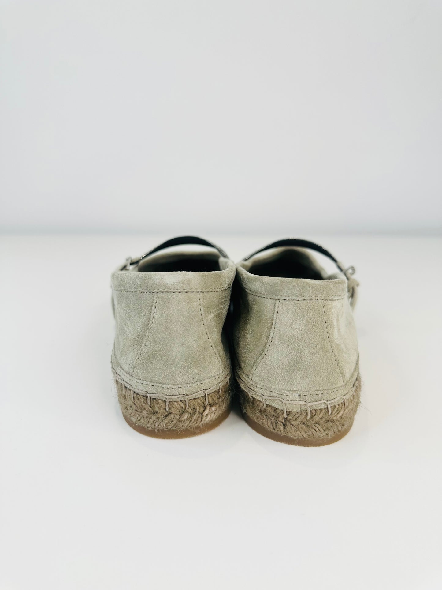 Suede Espadrilles - Size 40