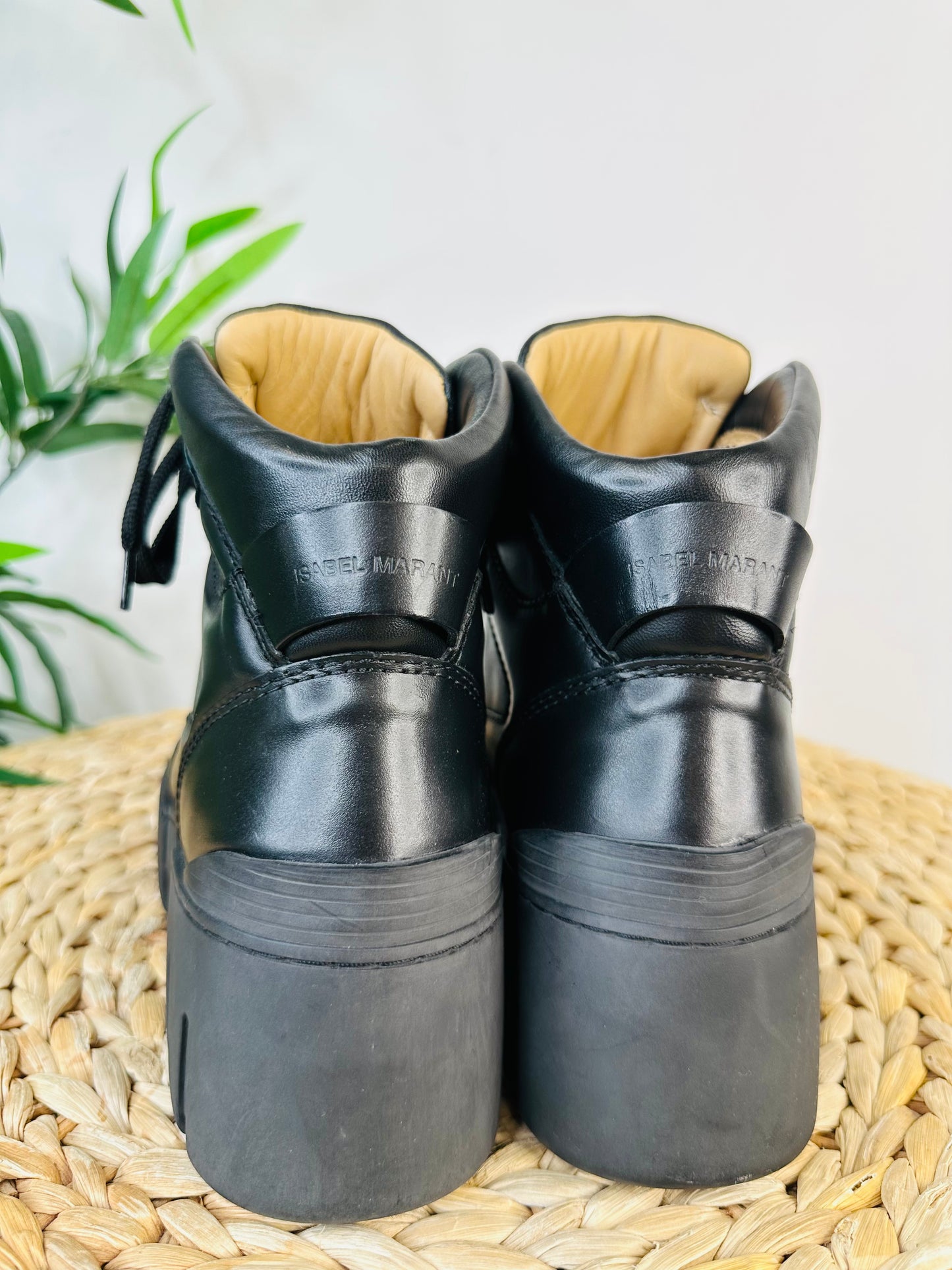 Leather Mealie Boots - Size 38