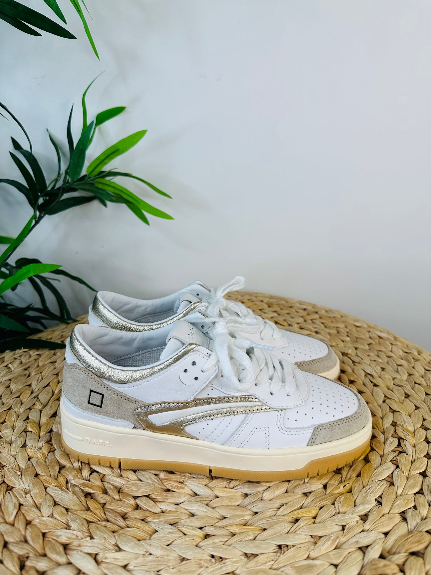 Leather Trainers - Size 37