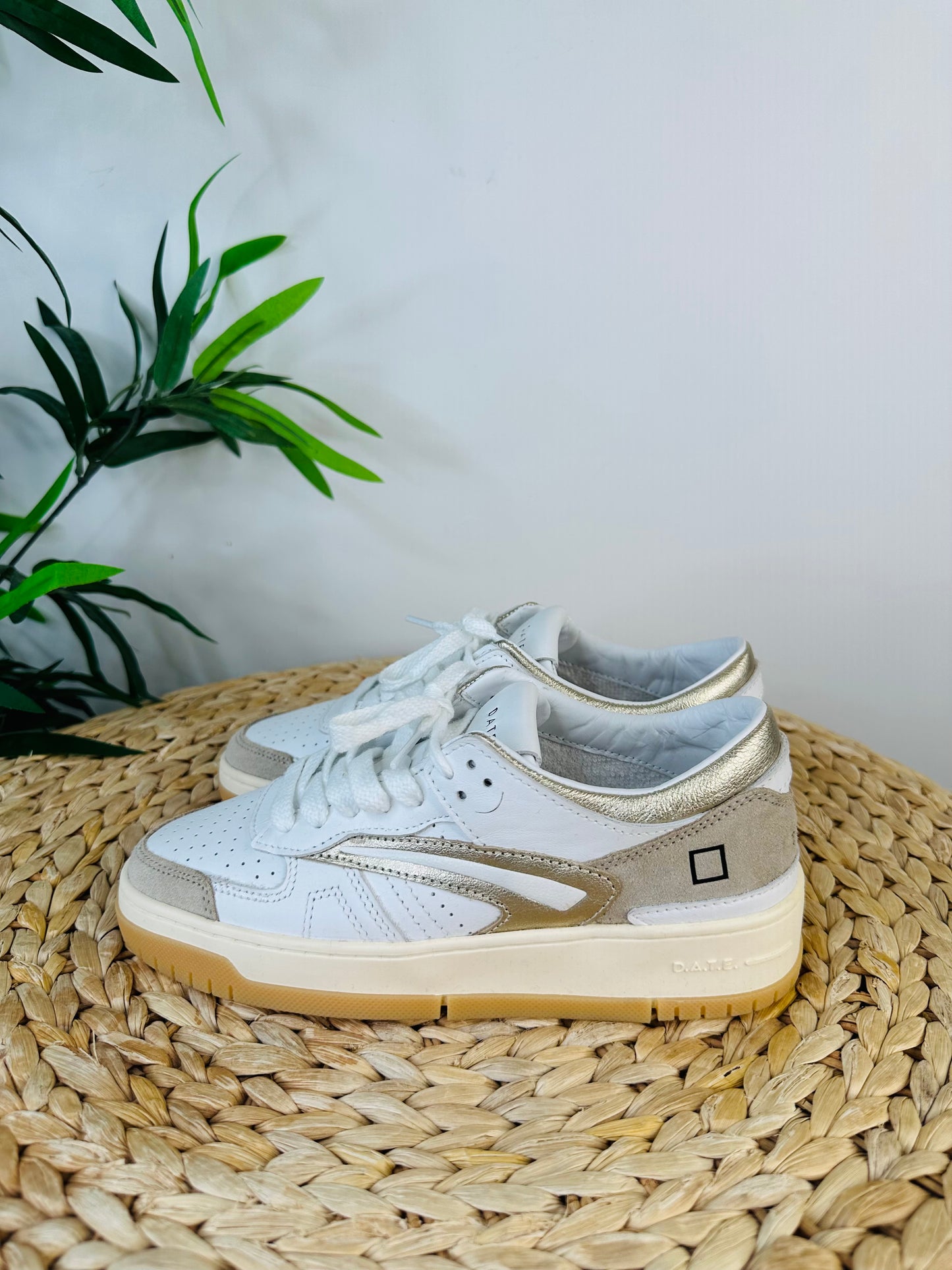 Leather Trainers - Size 37